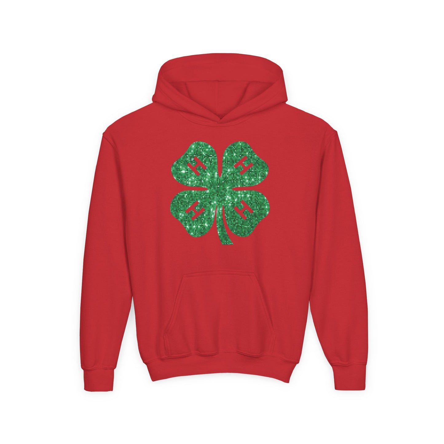 4-H GLITTER - Youth Hoodie