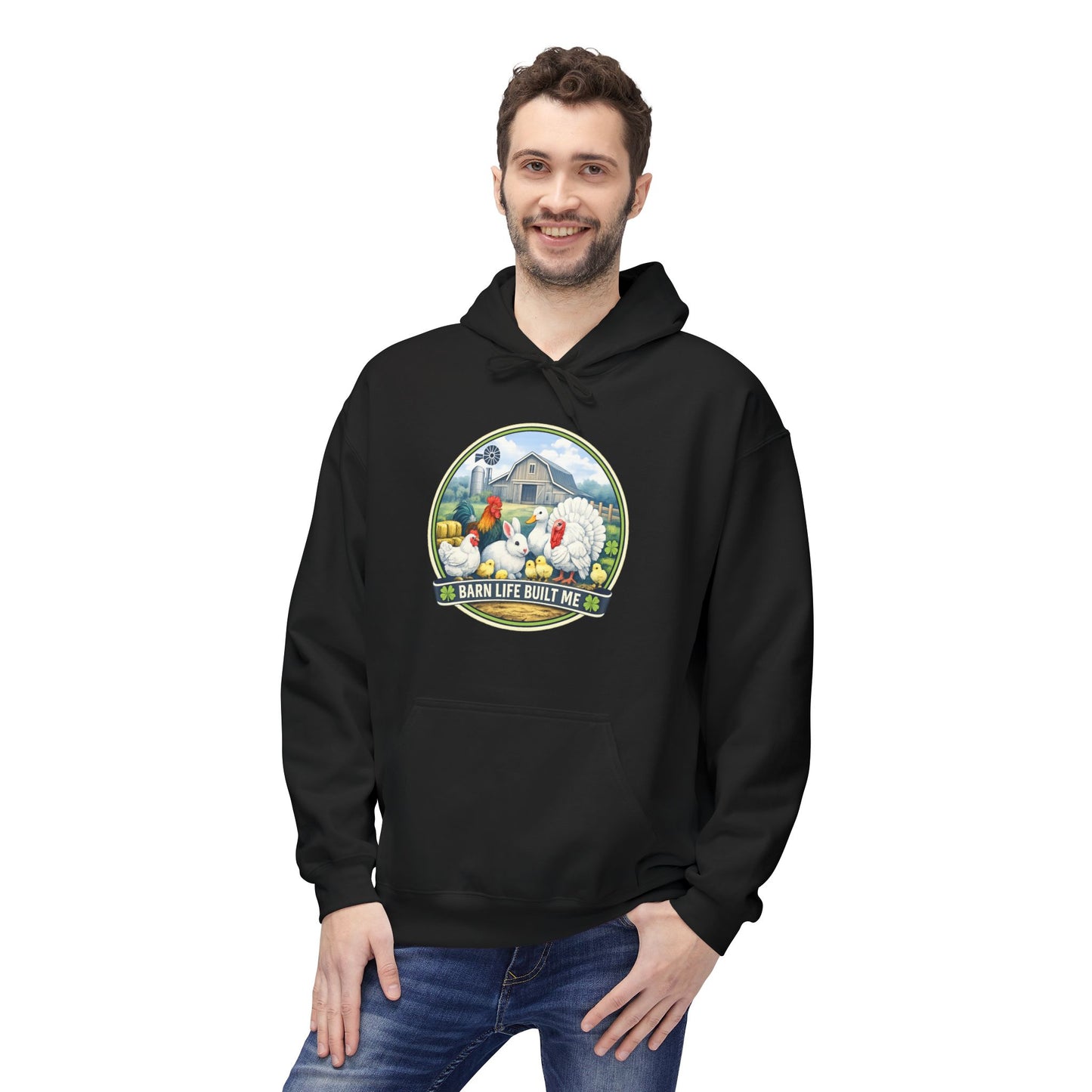 BARN LIFE BUILT ME - Small Animals - Hoodie