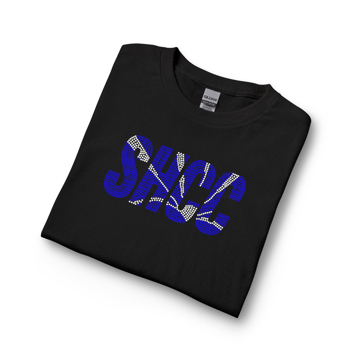 SWISS HILLS logo - Long Sleeve T-Shirt - RHINESTONES
