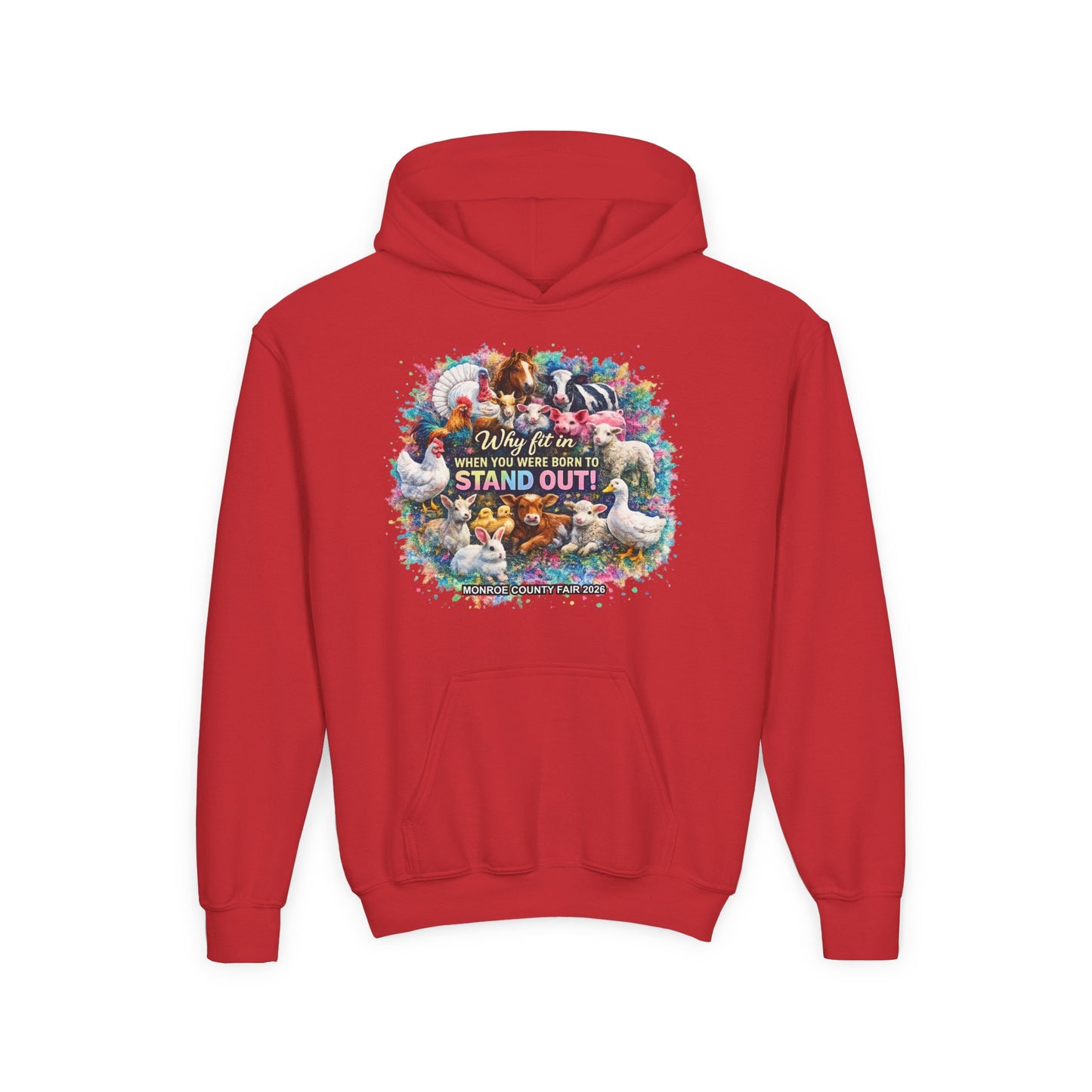 MONROE COUNTY FAIR 2026 - Youth Hoodie