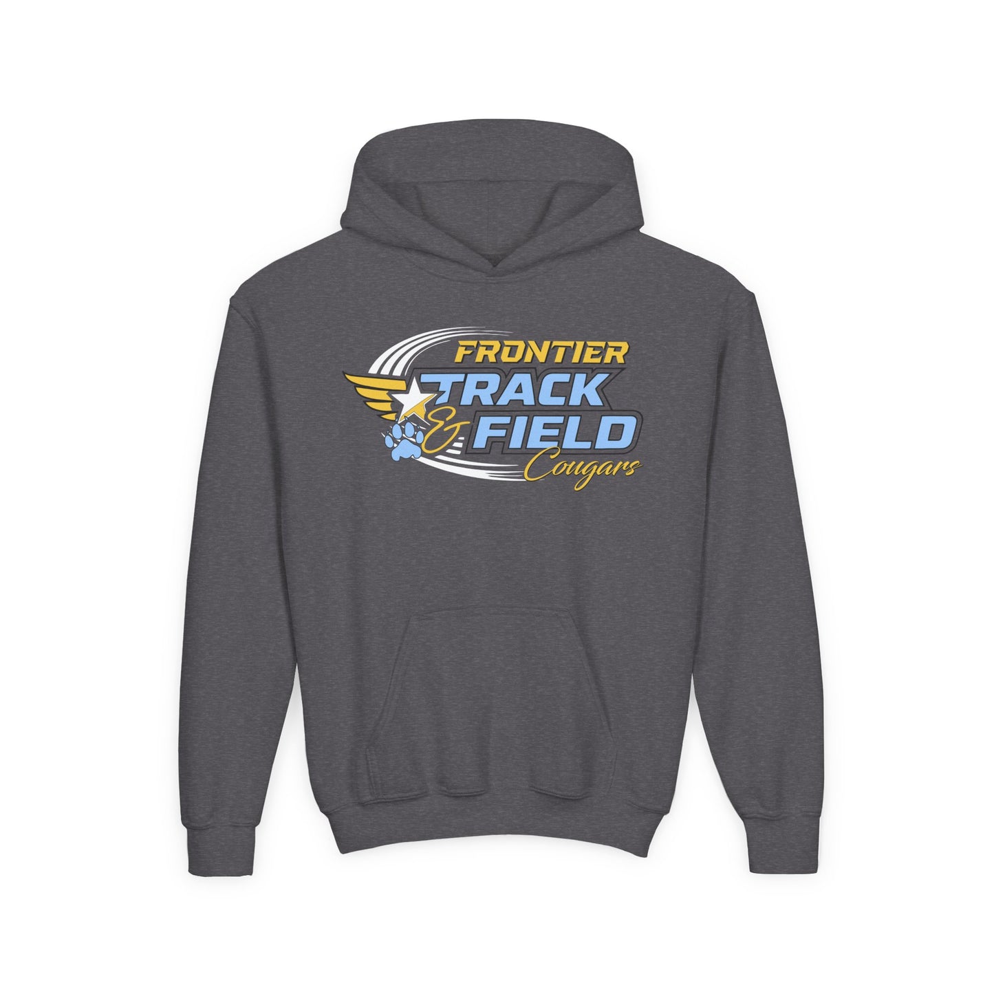 Frontier Cougars Youth Track & Field Hoodie