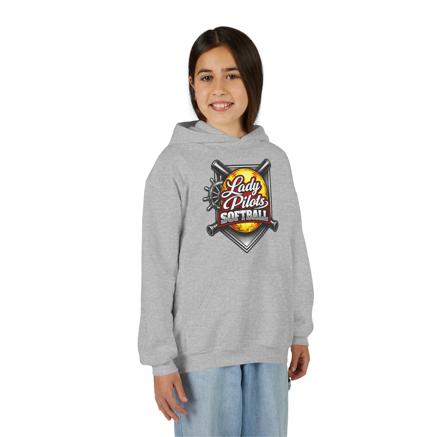 LADY PILOTS Design #1 - Youth Hoodie