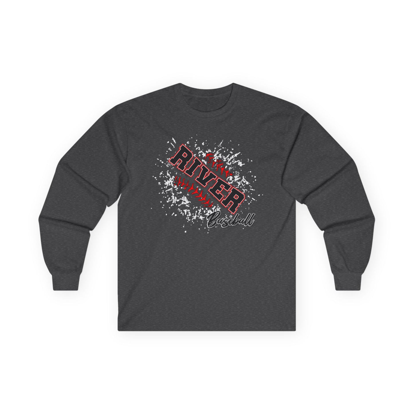 River Baseball 1 Long Sleeve Tee