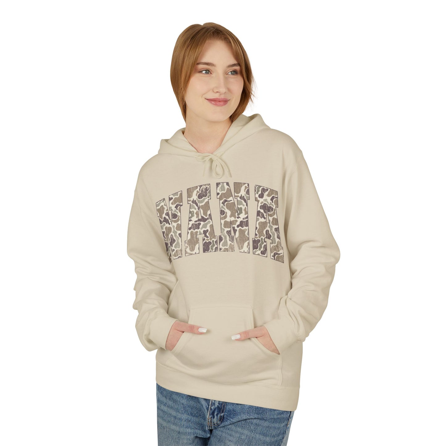 Nana Camo2 Print Hoodie