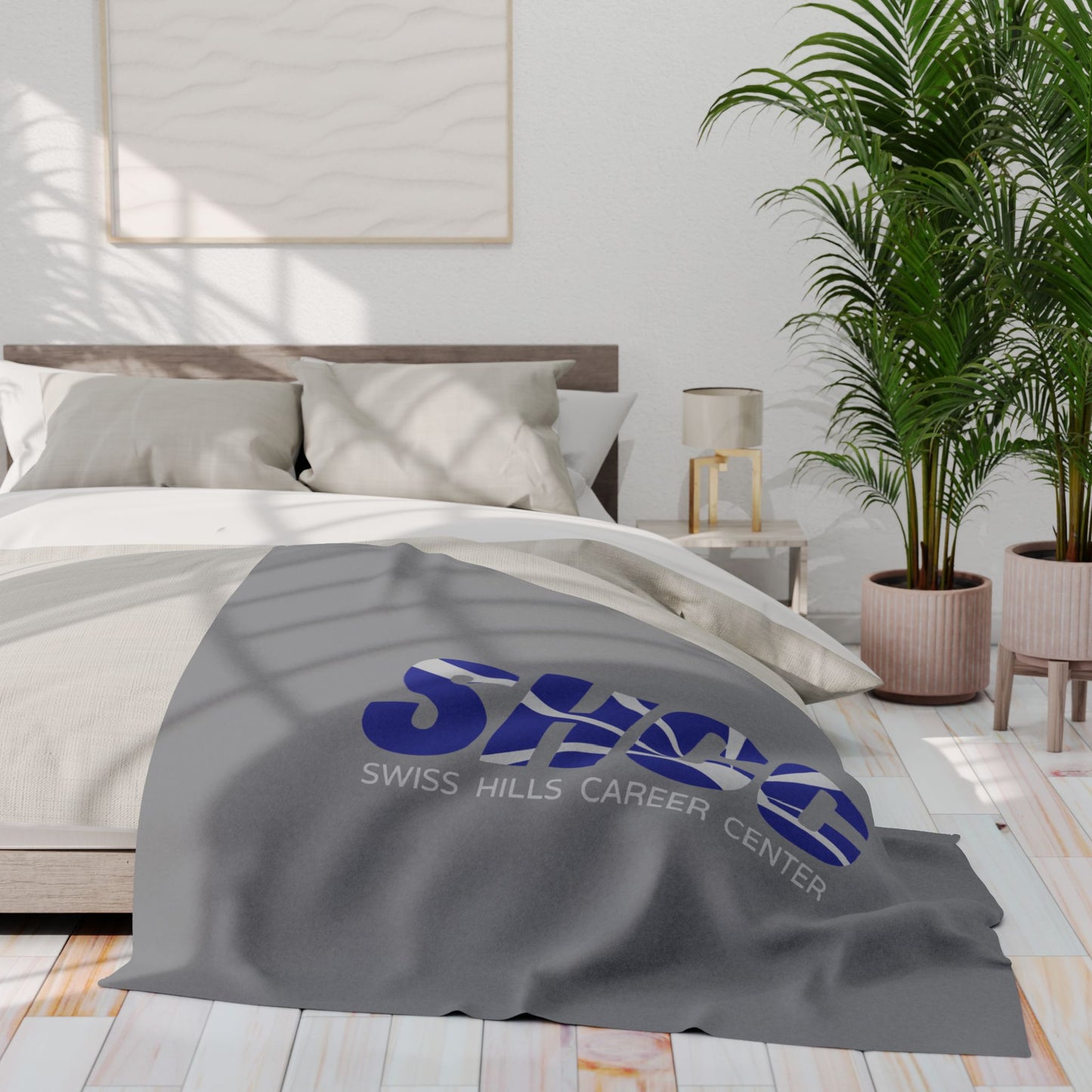 SHCC Logo - Soft Fleece Blanket