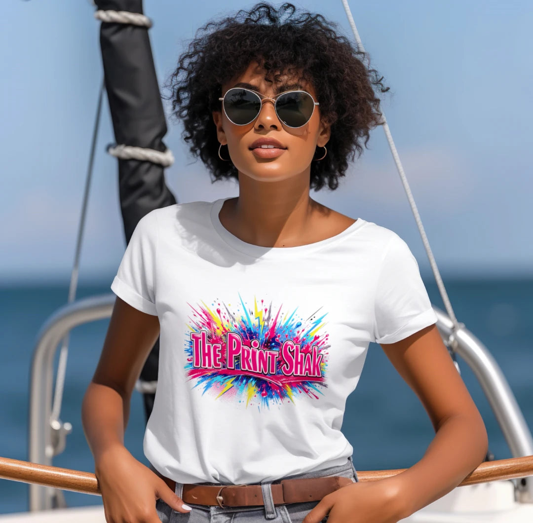 The Print Shak - V-Neck T