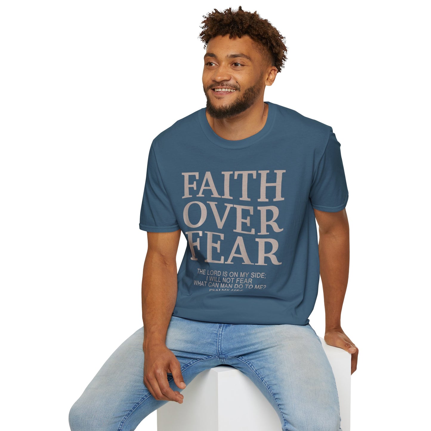 Faith Over Fear American Flag 6 T-Shirt