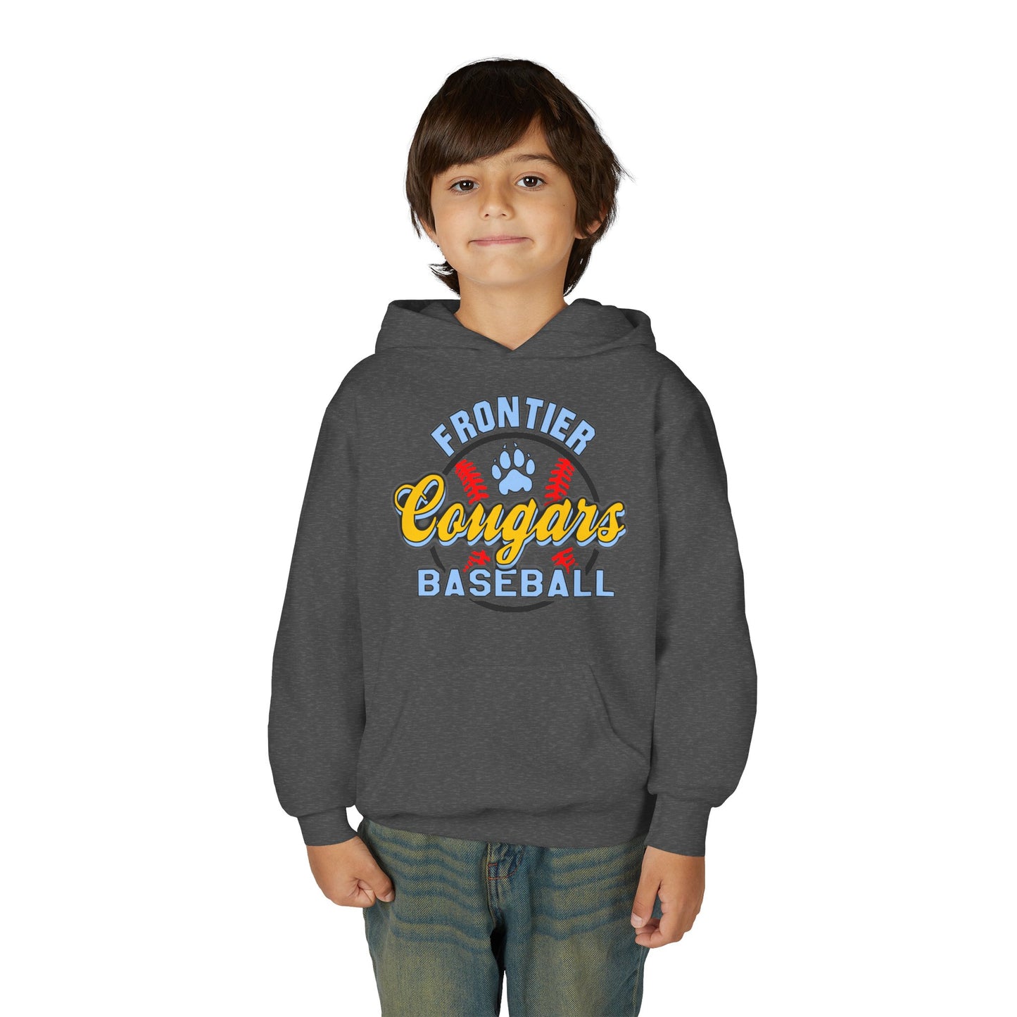 Frontier Cougars Baseball 1 Hoodie