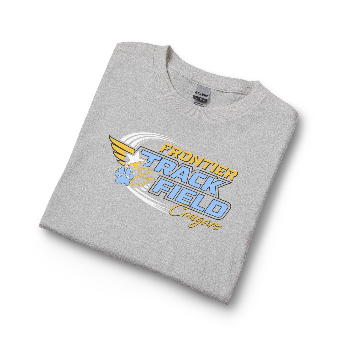 Frontier Cougars Track & Field Long Sleeve T-Shirt