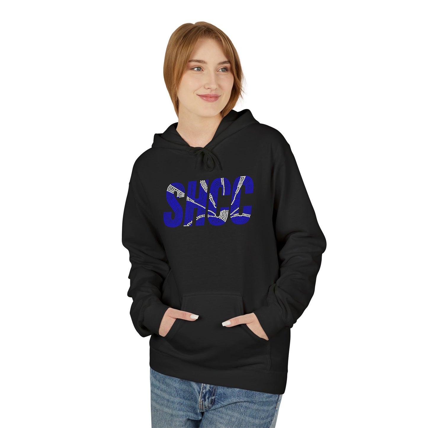 SWISS HILLS Logo - Hoodie - RHINESTONES