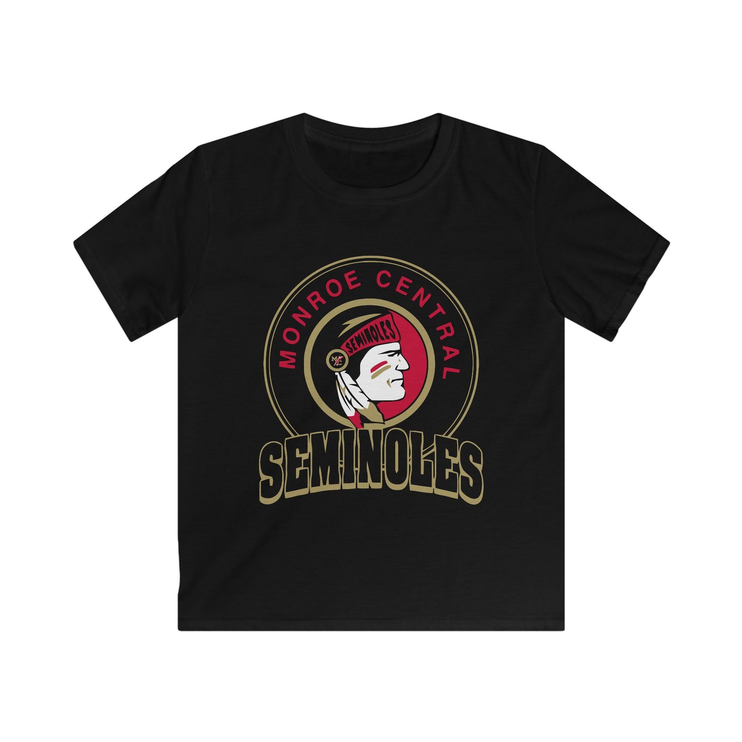 Monroe Central Seminoles Youth T‑Shirt