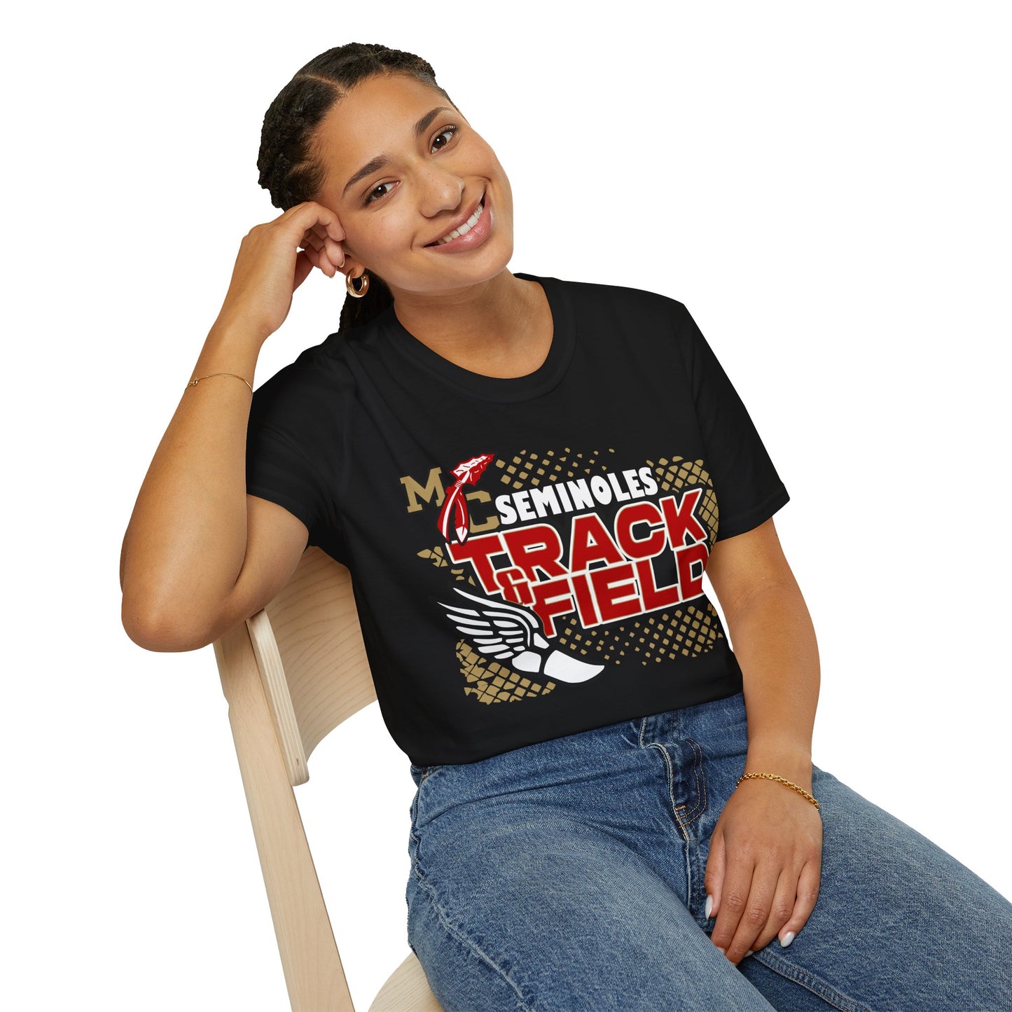 Seminoles Track & Field Women's T-Shirt — Black