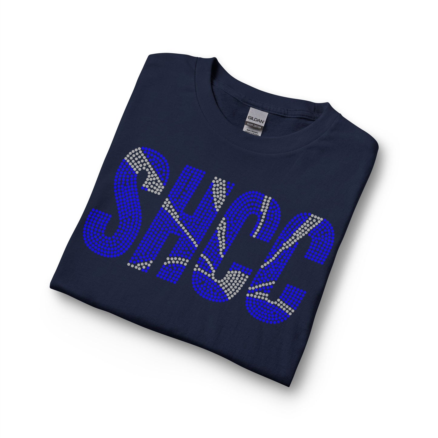 SHCC Logo - RHINESTONE- Long Sleeve T-Shirt