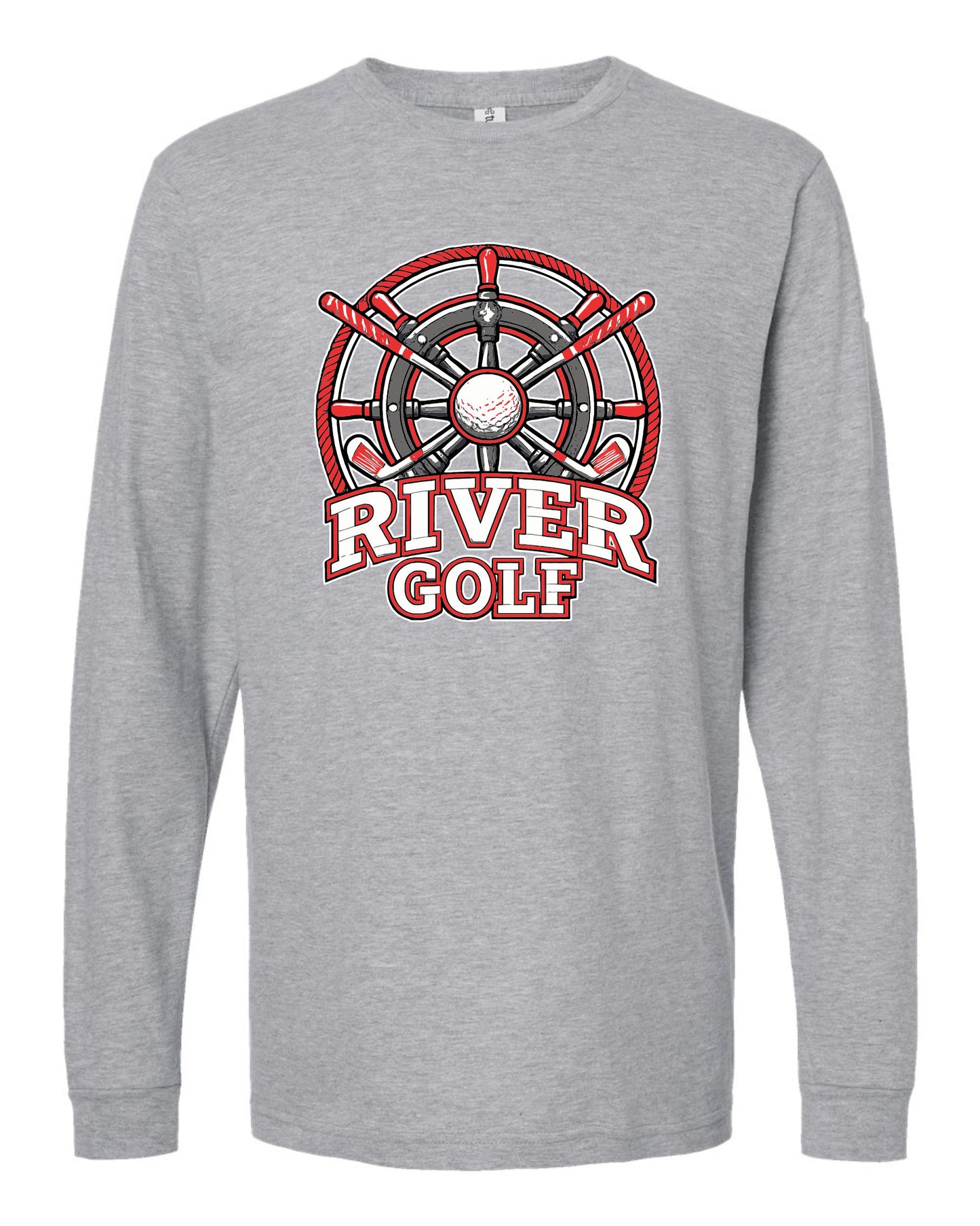 Unisex Fine Jersey Long Sleeve T-Shirt - Design #1