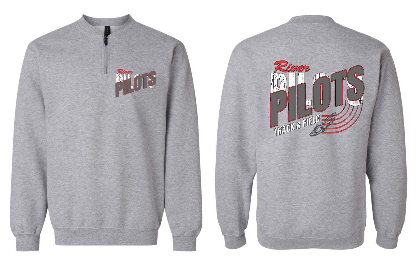 River Track 1/4 Zip Pullover