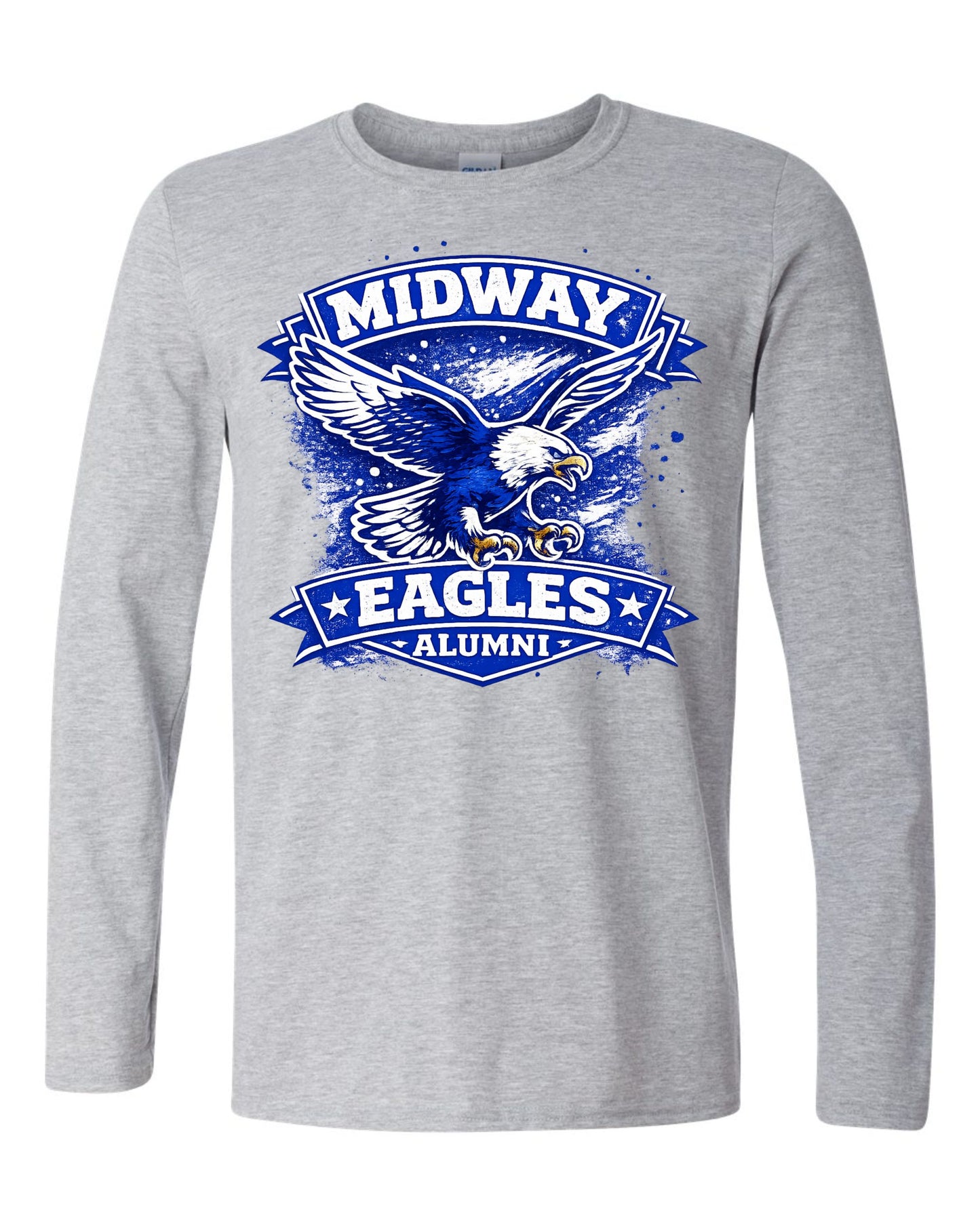 MIDWAY EAGLES ALUMNI - Unisex Long Sleeve T-Shirt
