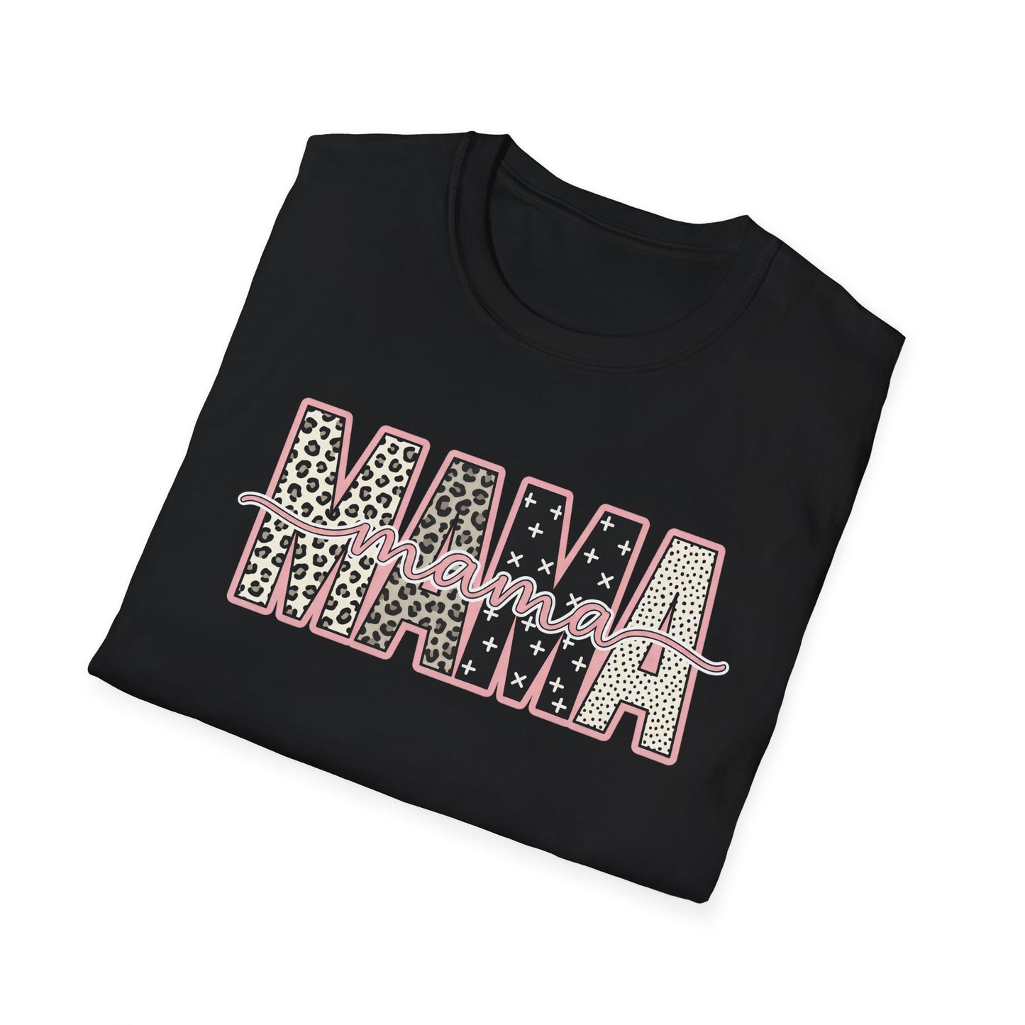 MAMA Leopard Print T-Shirt