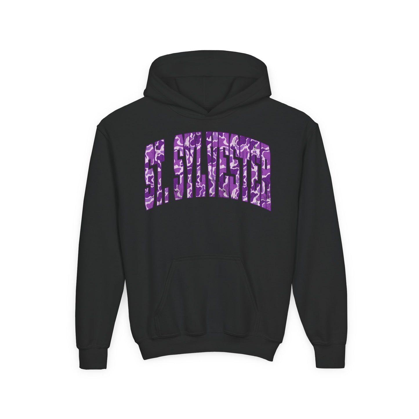 St. Sylvester Youth Hoodie – CAMO!