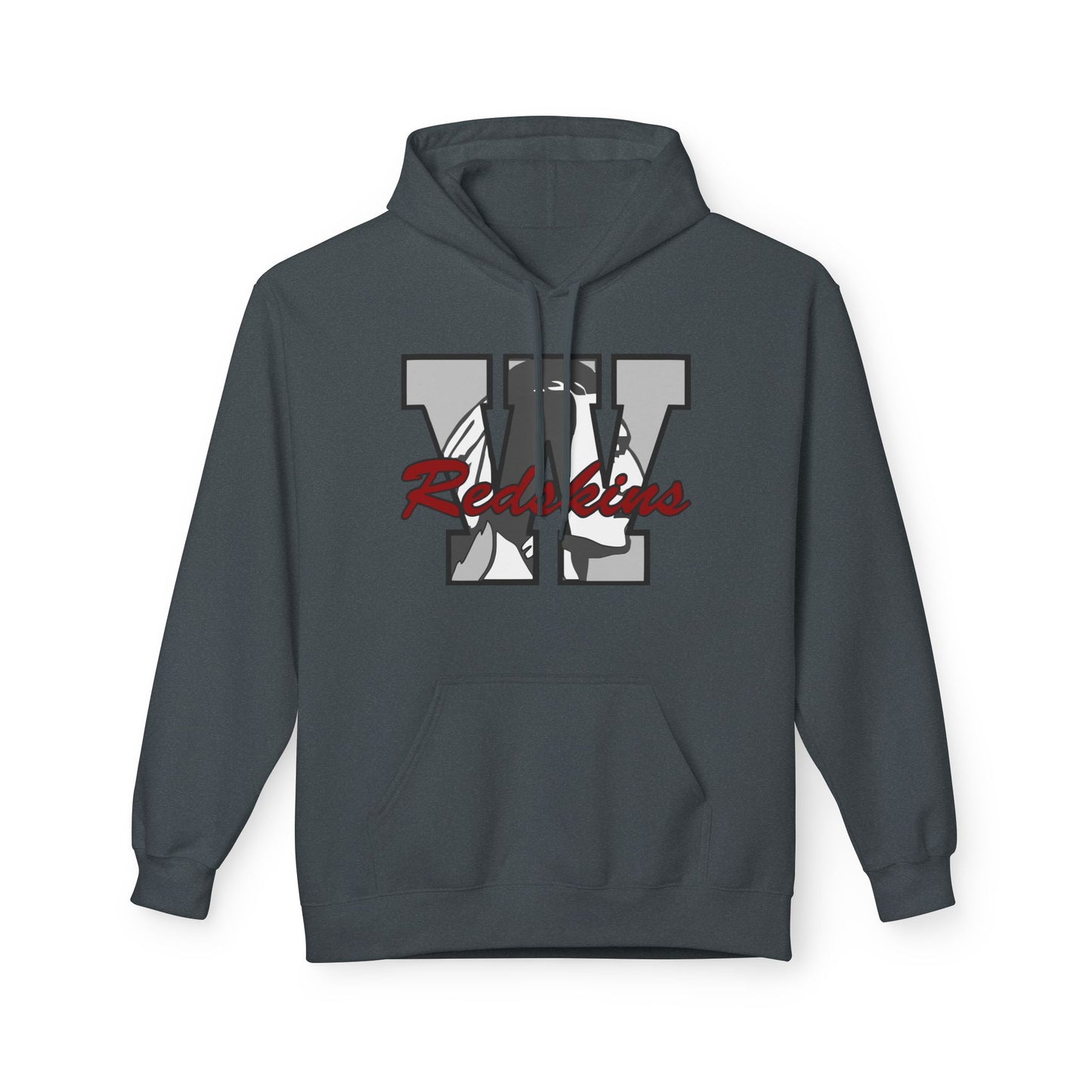 Woodsfield Redskins Letter Hoodie
