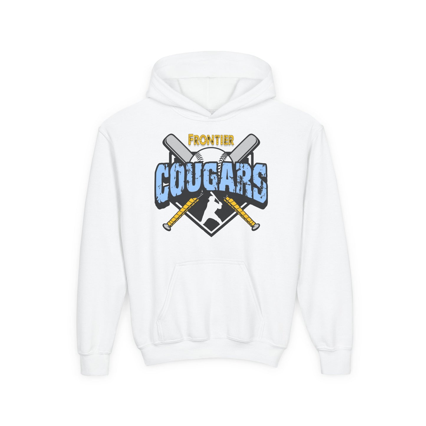Frontier Cougars Baseball 2 Hoodie