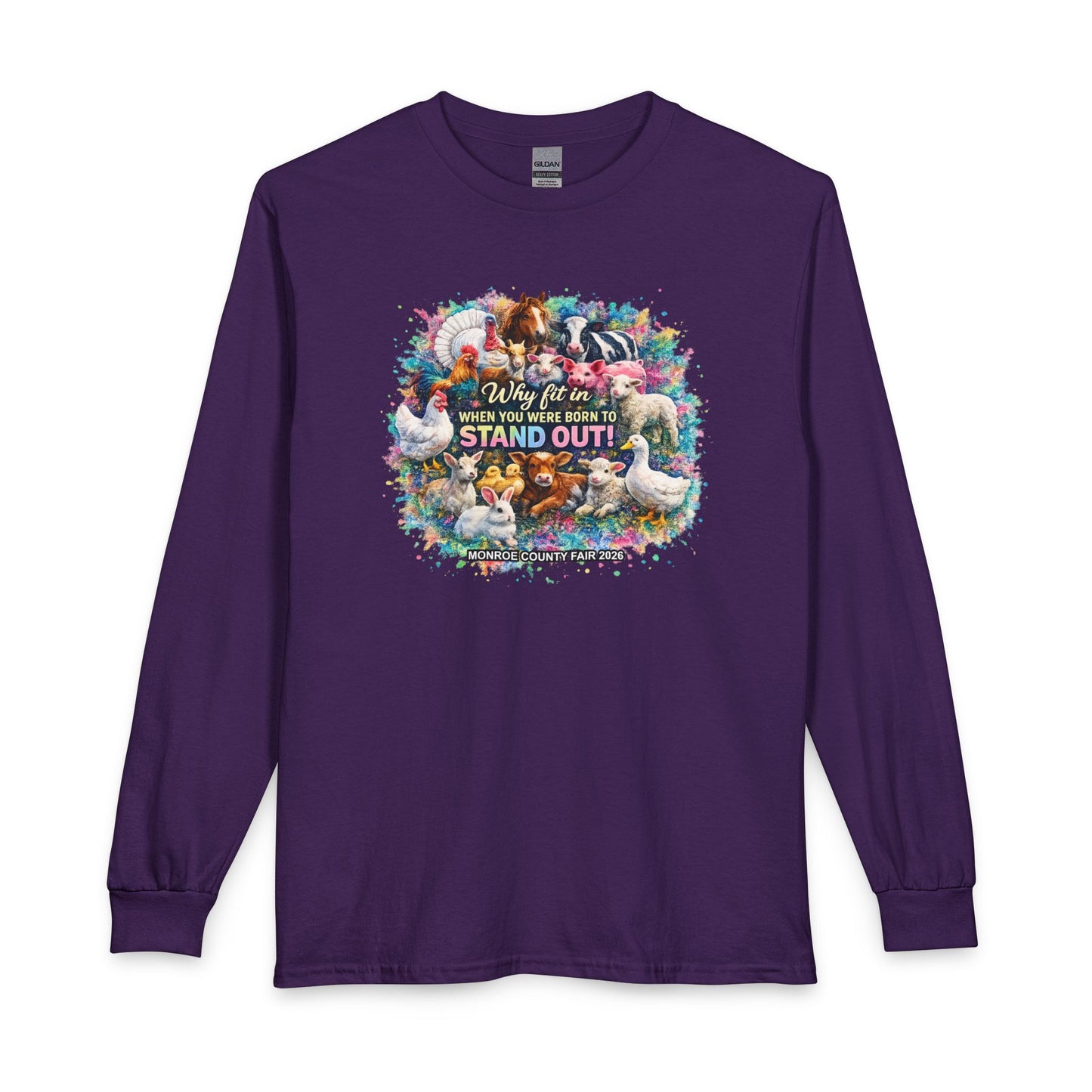MONROE COUNTY FAIR 2026 - Long Sleeve T-Shirt