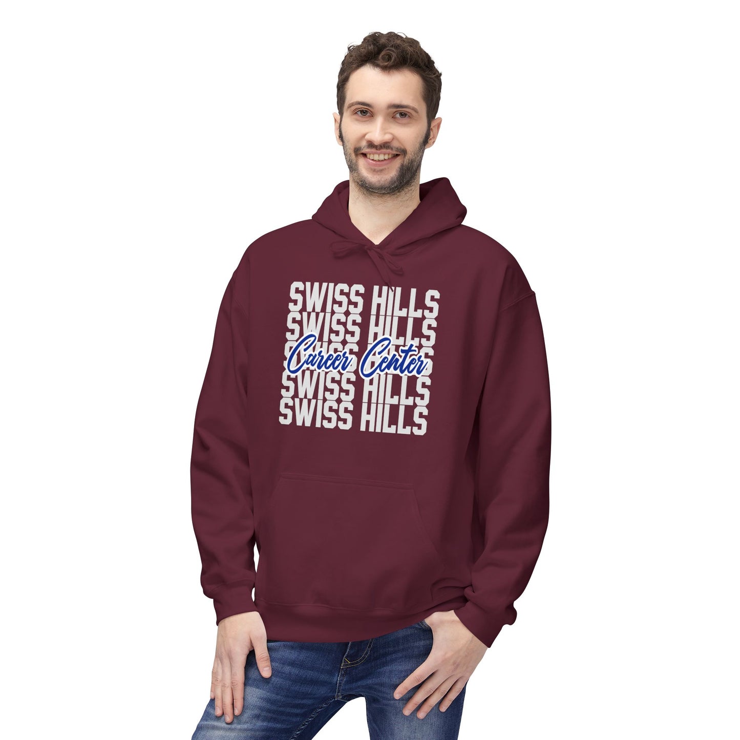 Swiss Hills Stacked Hoodie