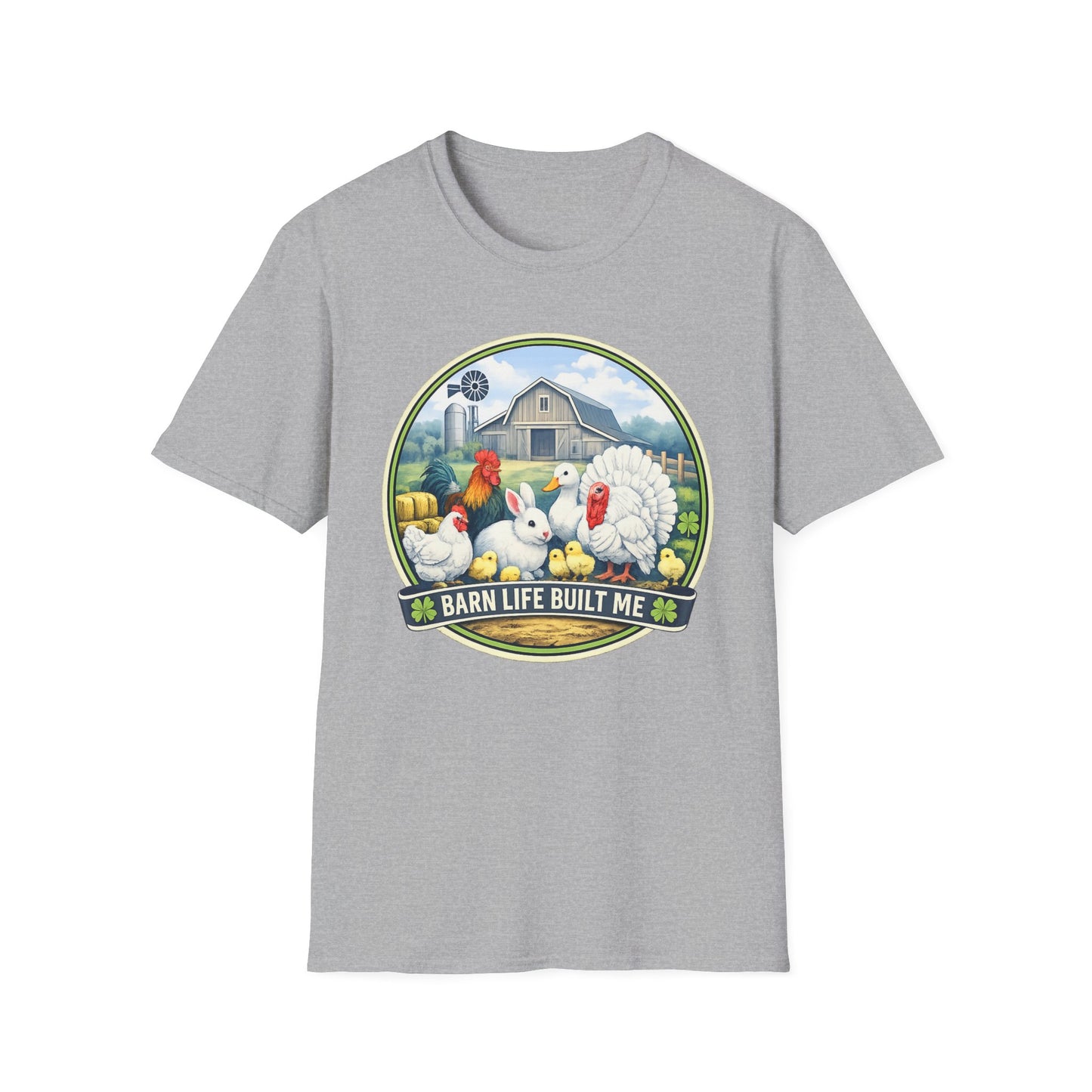 BARN LIFE BUILT ME - Small Animals - Unisex T-Shirt