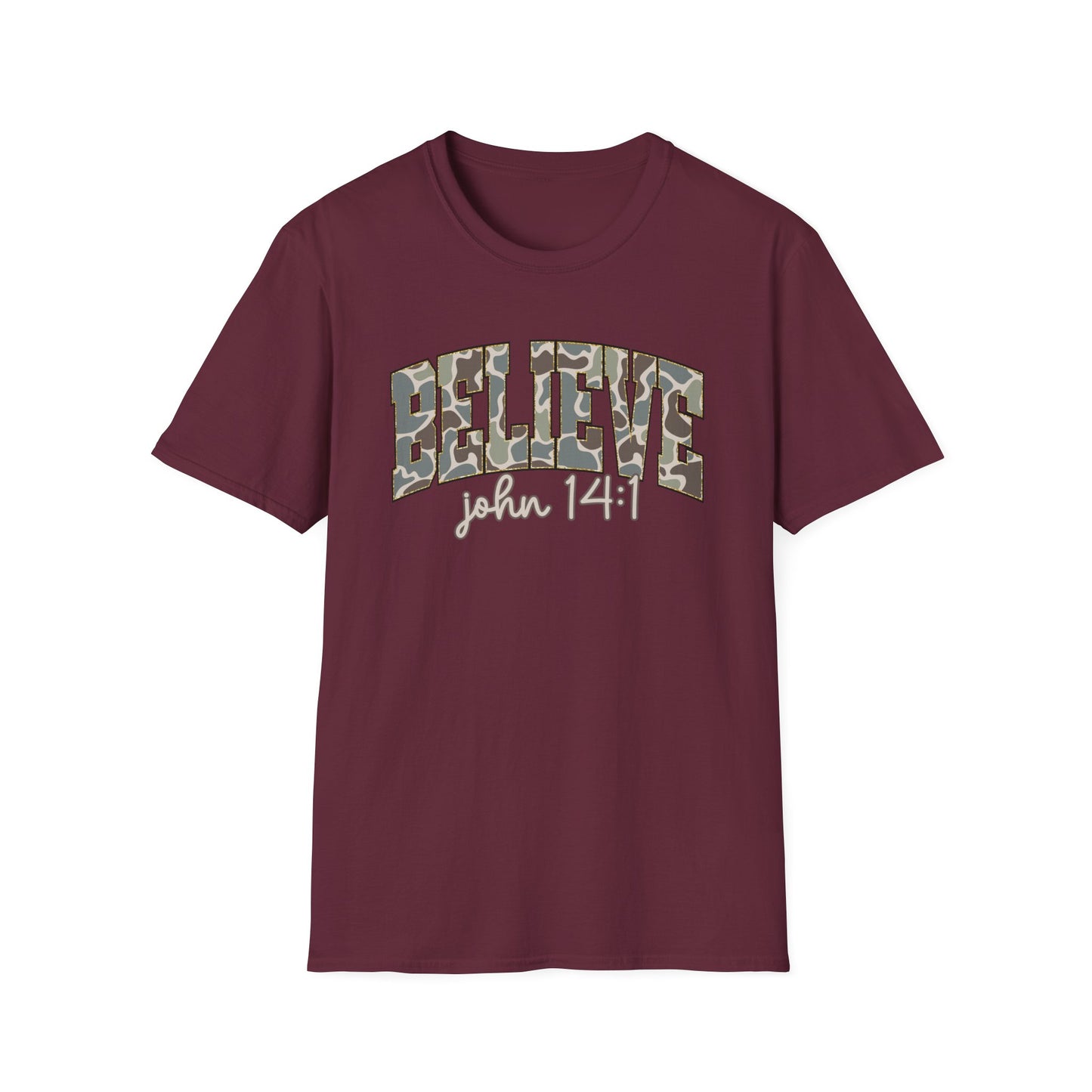 BELIEVE Camo T-Shirt