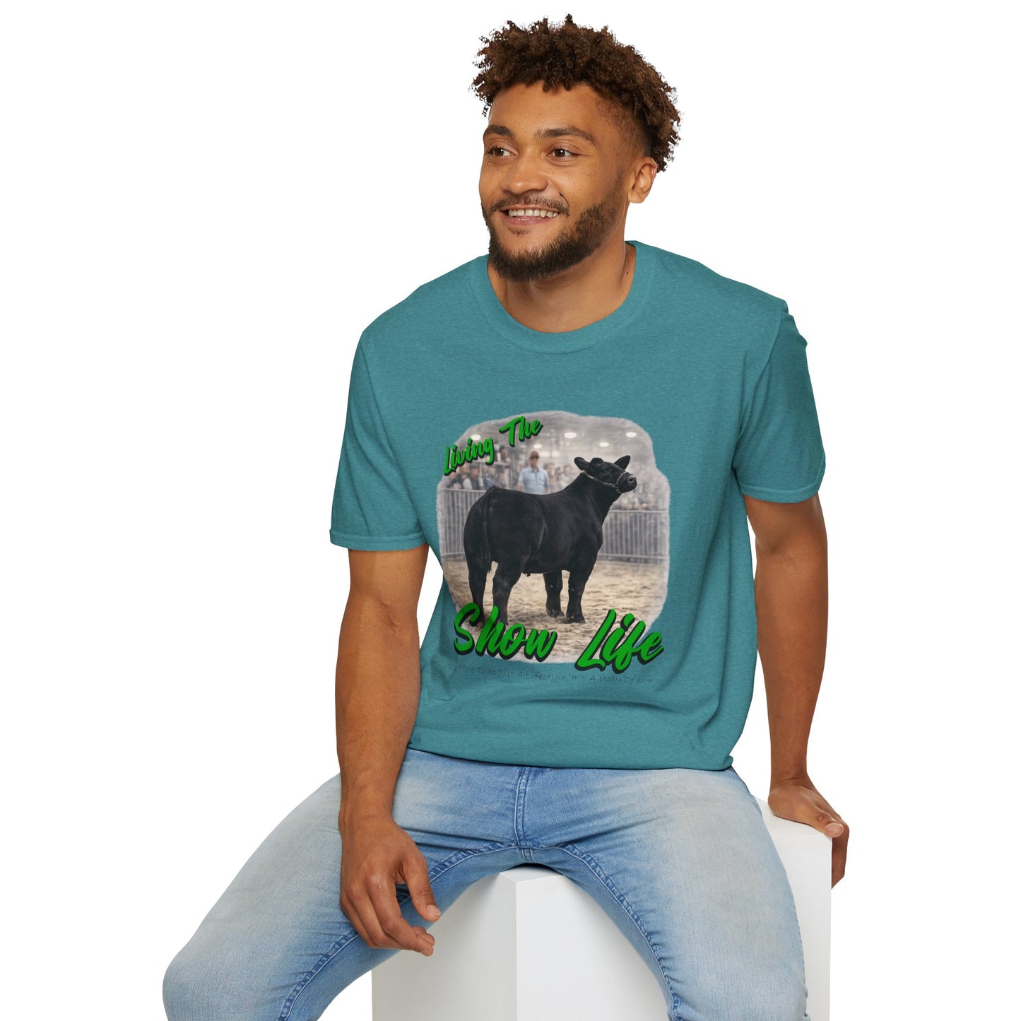 Living the Show Life - Cattle - Unisex T-Shirt