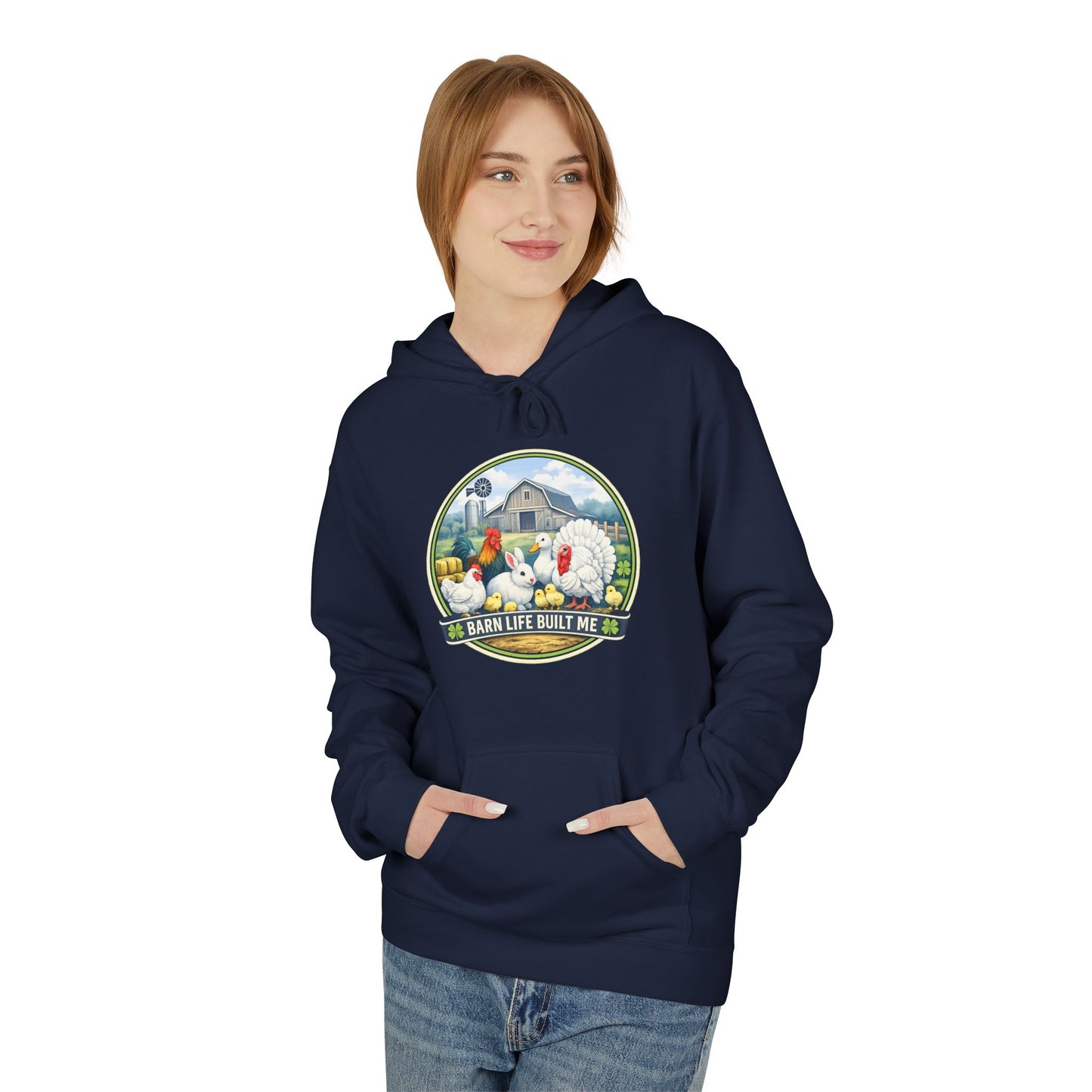 BARN LIFE BUILT ME - Small Animals - Hoodie