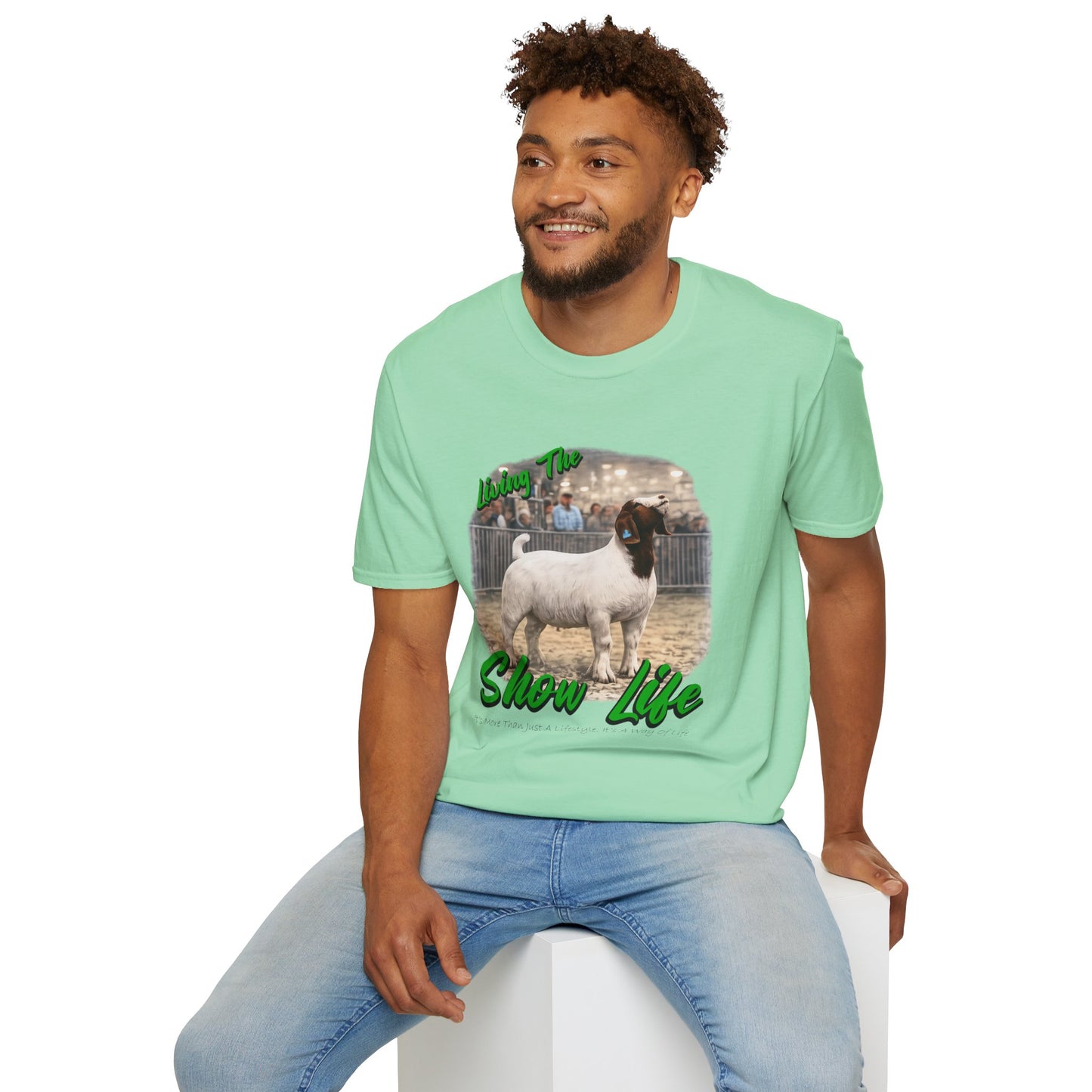 Living the Show Life - Goats - Unisex T-Shirt