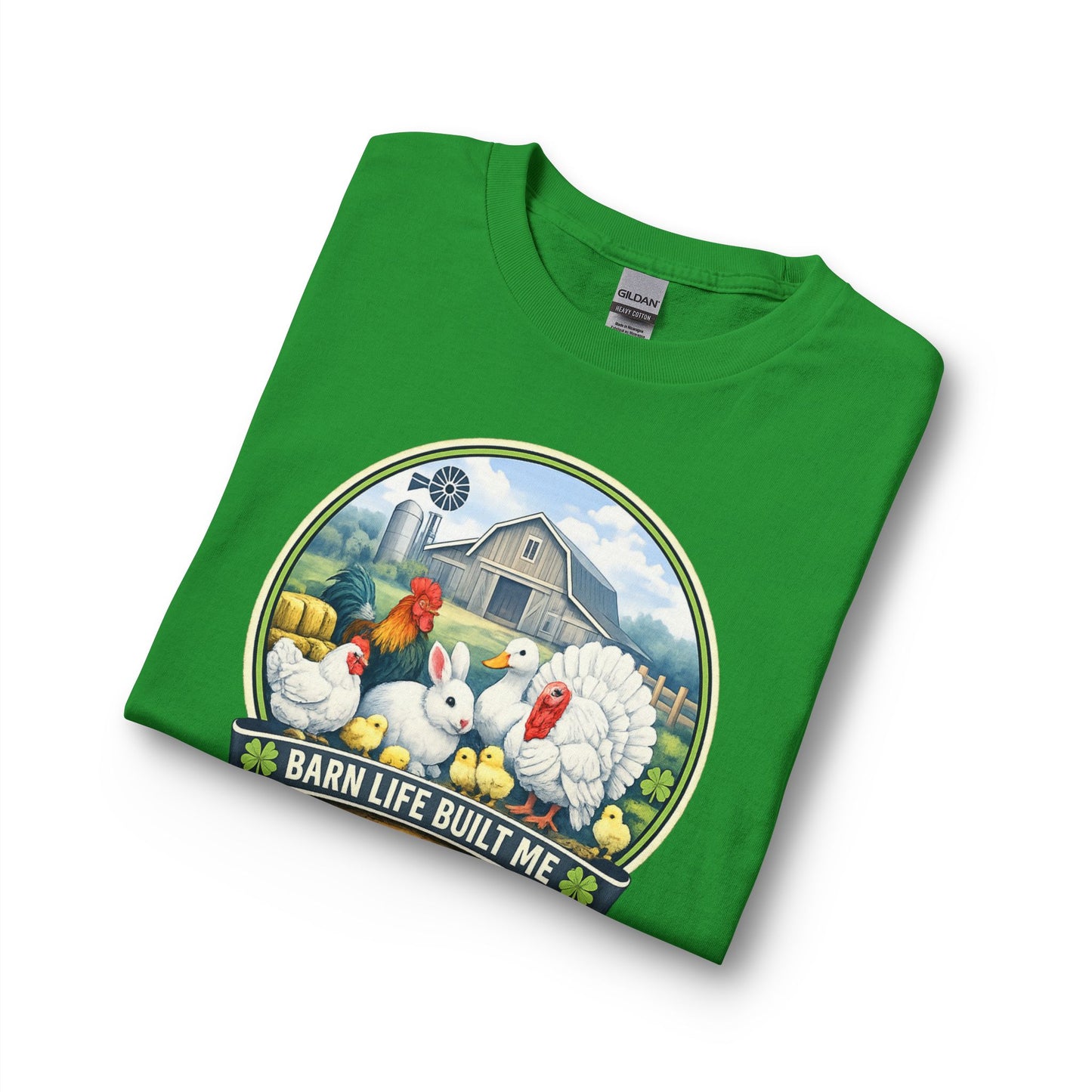 BARN LIFE BUILT ME - Small Animals - Long Sleeve T-Shirt