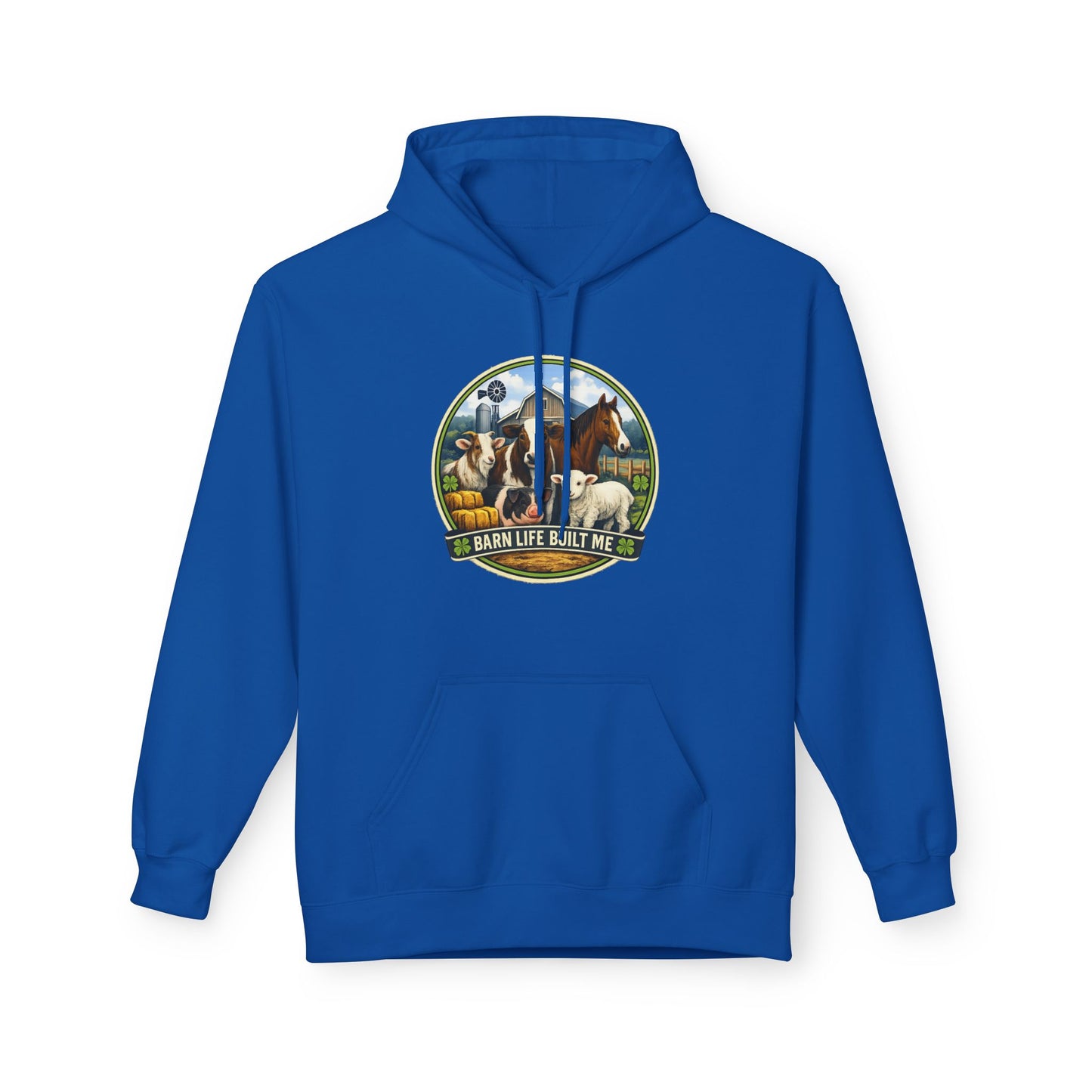 BARN LIFE BUILT ME - Large Animals - Hoodie