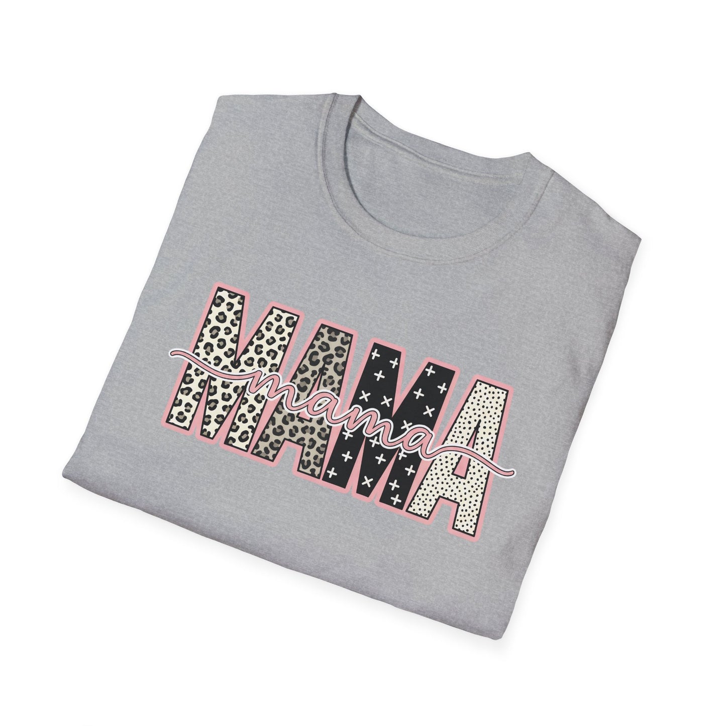 MAMA Leopard Print T-Shirt