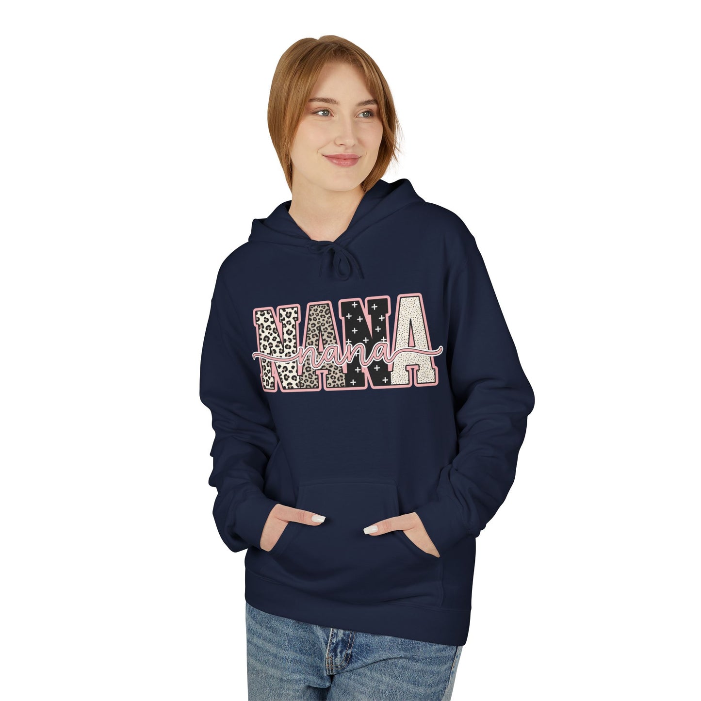 Nana Leopard Print Hoodie