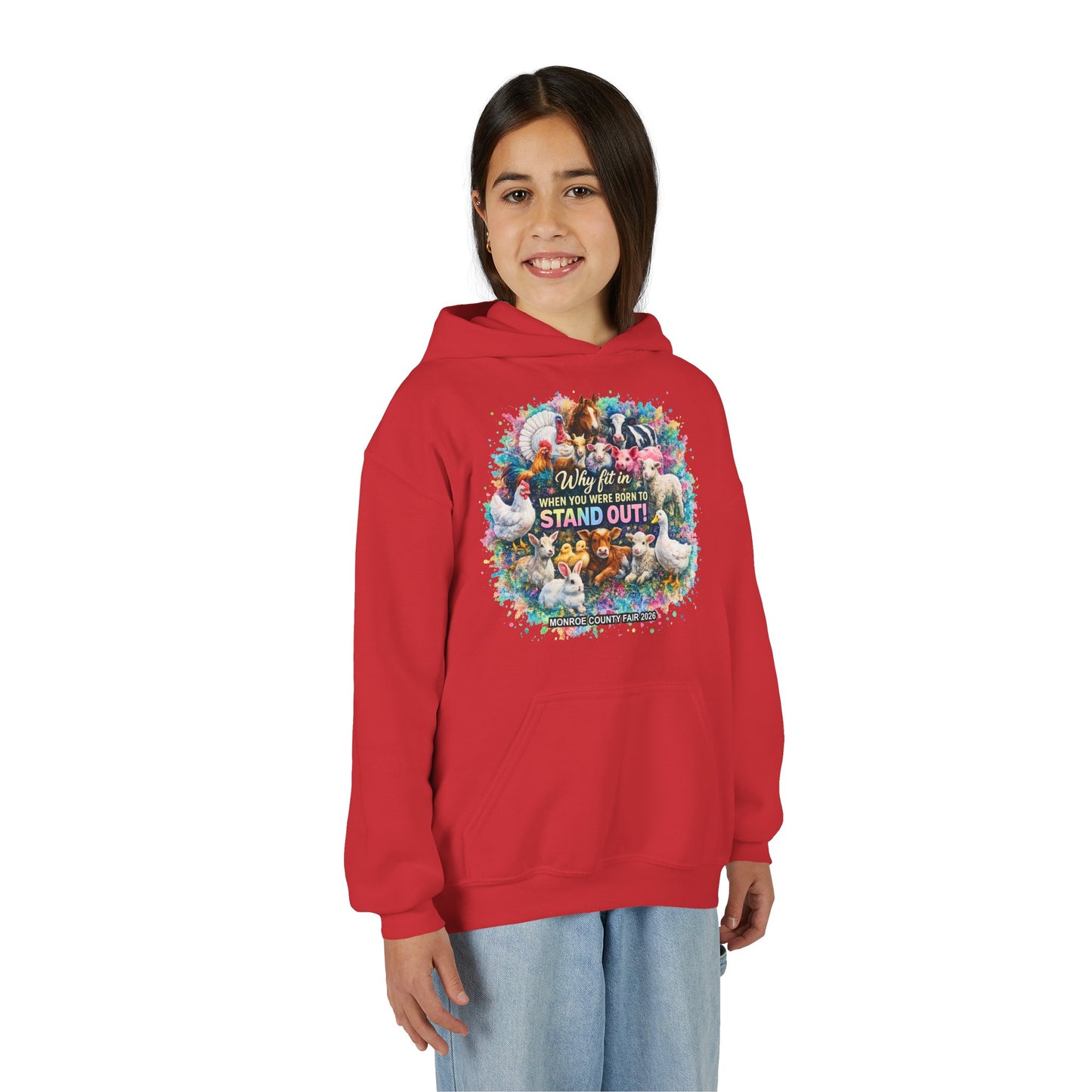 MONROE COUNTY FAIR 2026 - Youth Hoodie