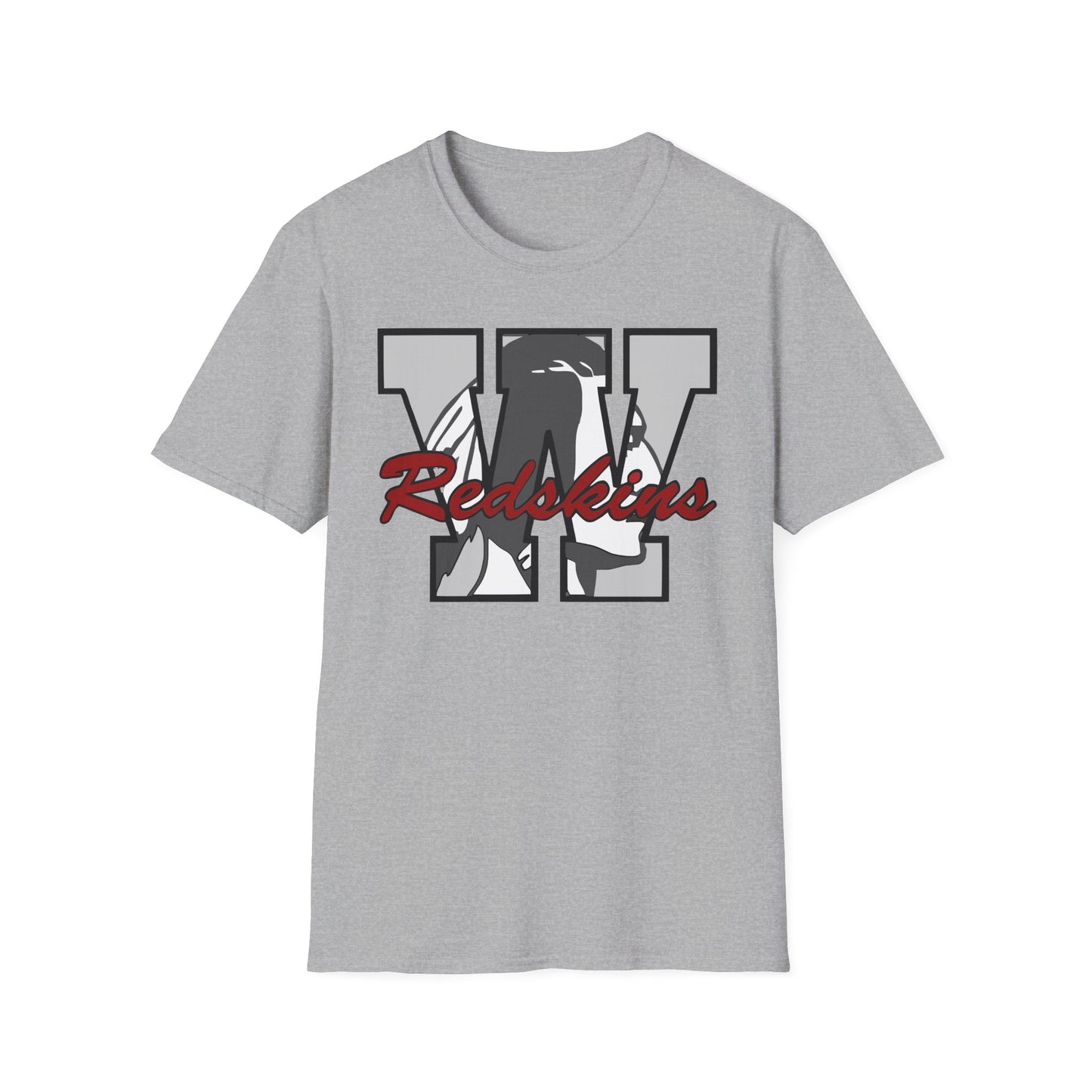 Woodsfield Redskins Letter T-Shirt