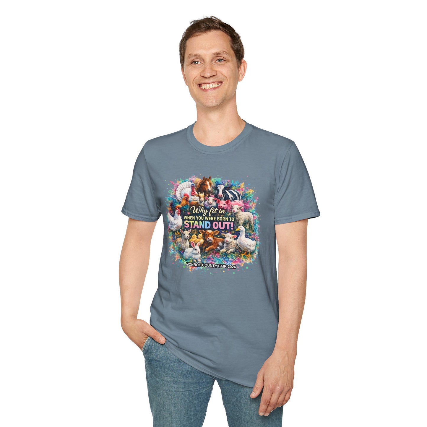 MONROE COUNTY FAIR 2026 - Unisex T-Shirt