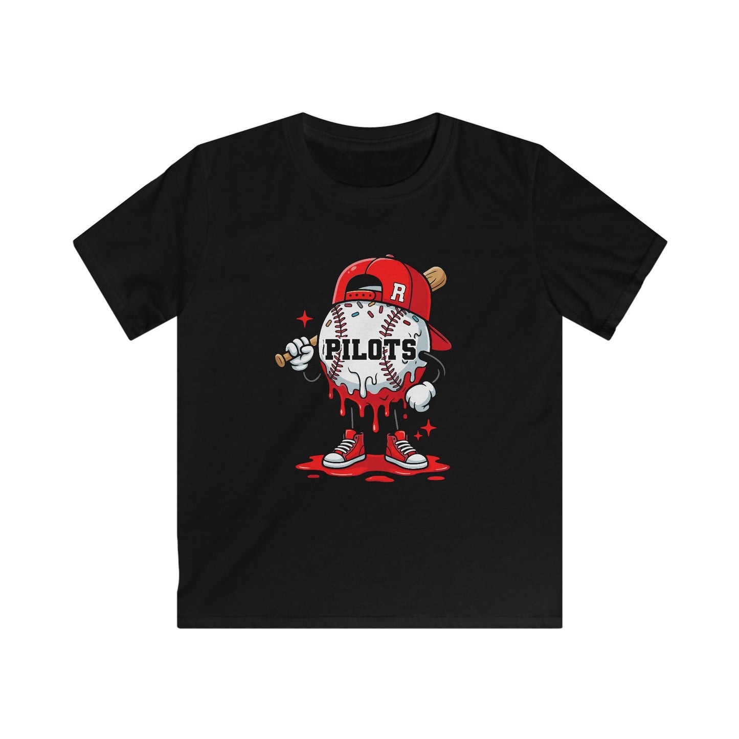 Pilots Baseball Man Youth T-Shirt