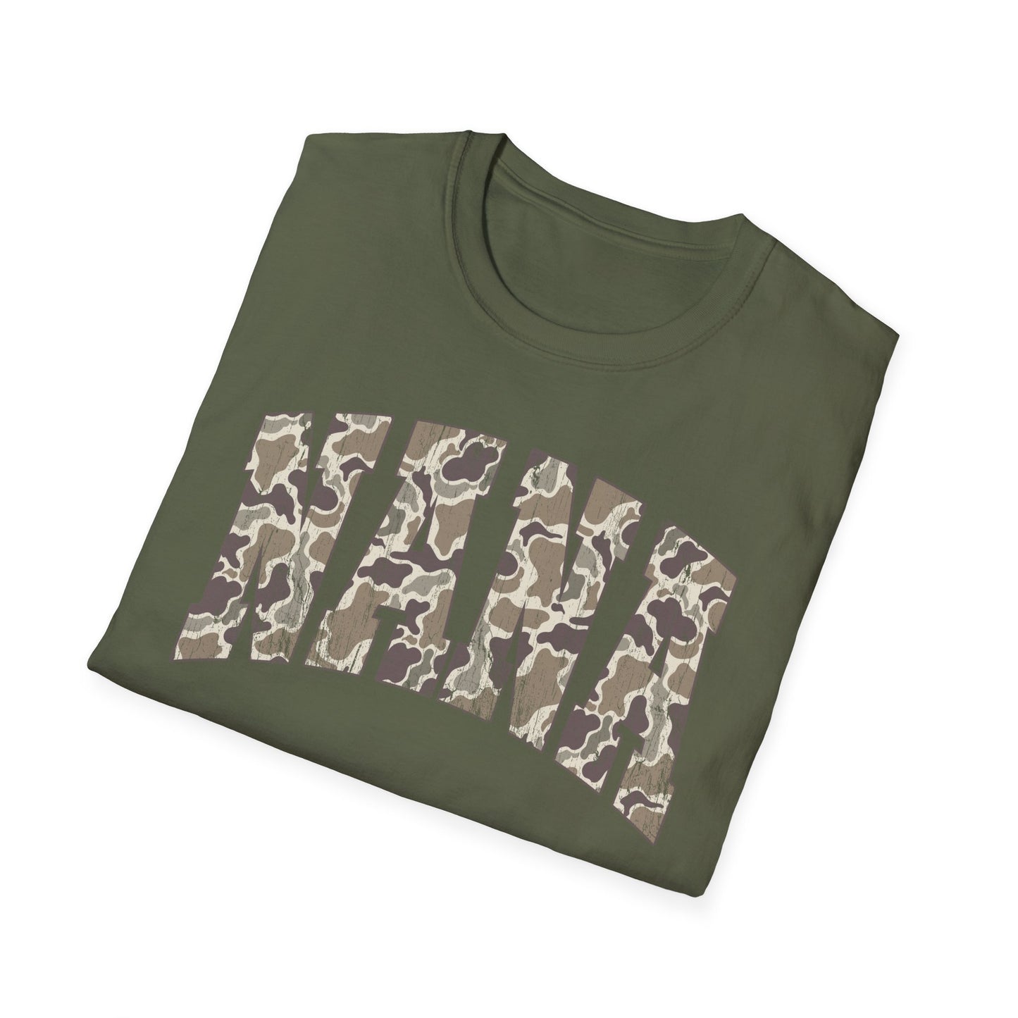 Nana Camo2 Print T-Shirt