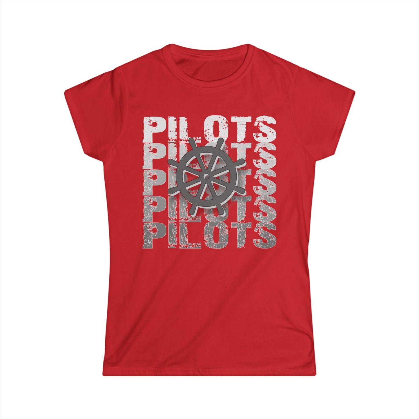 Pilots Stacked Wheel Women's T-Shirt