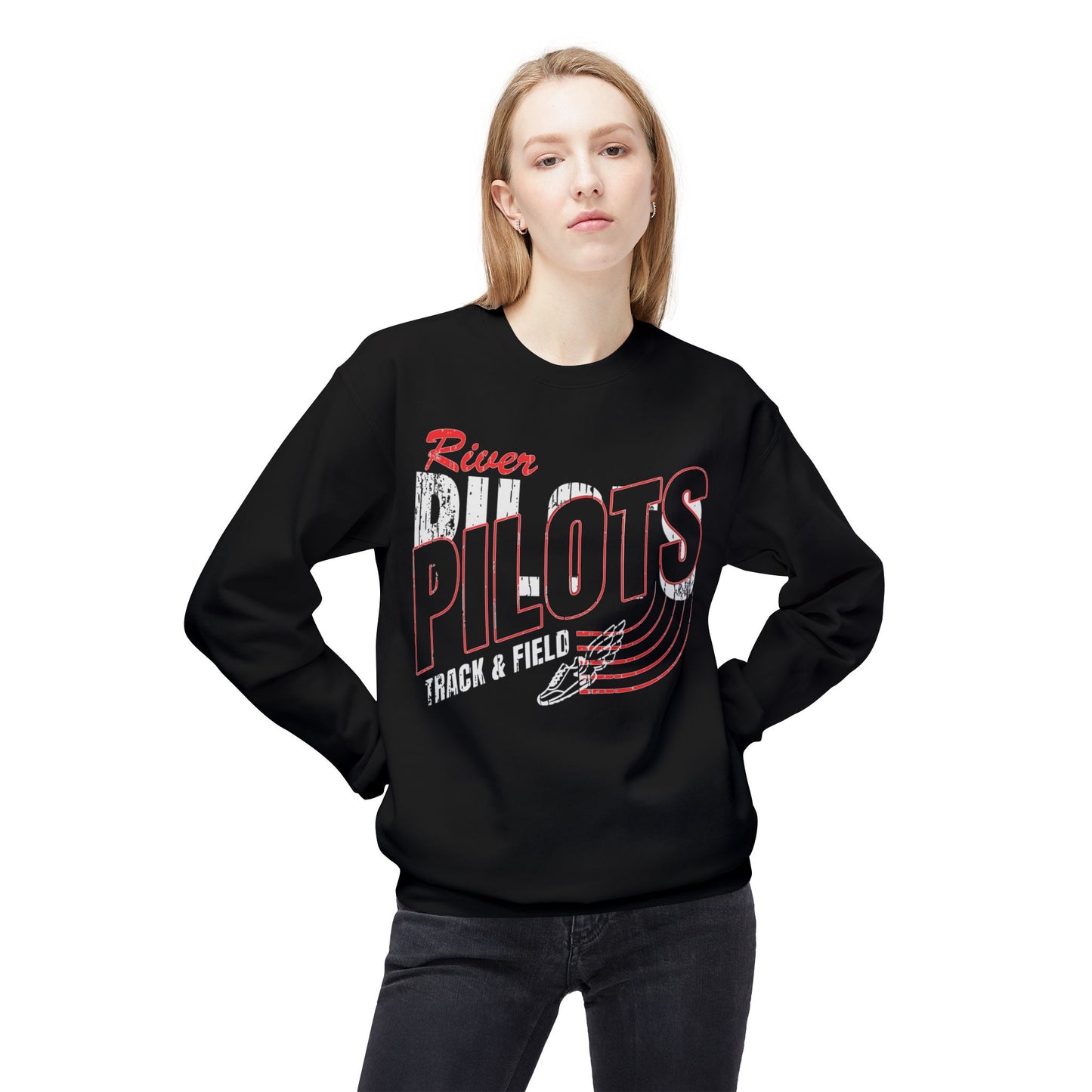 River Pilots Crewneck Sweatshirt — TRACK & FIELD!