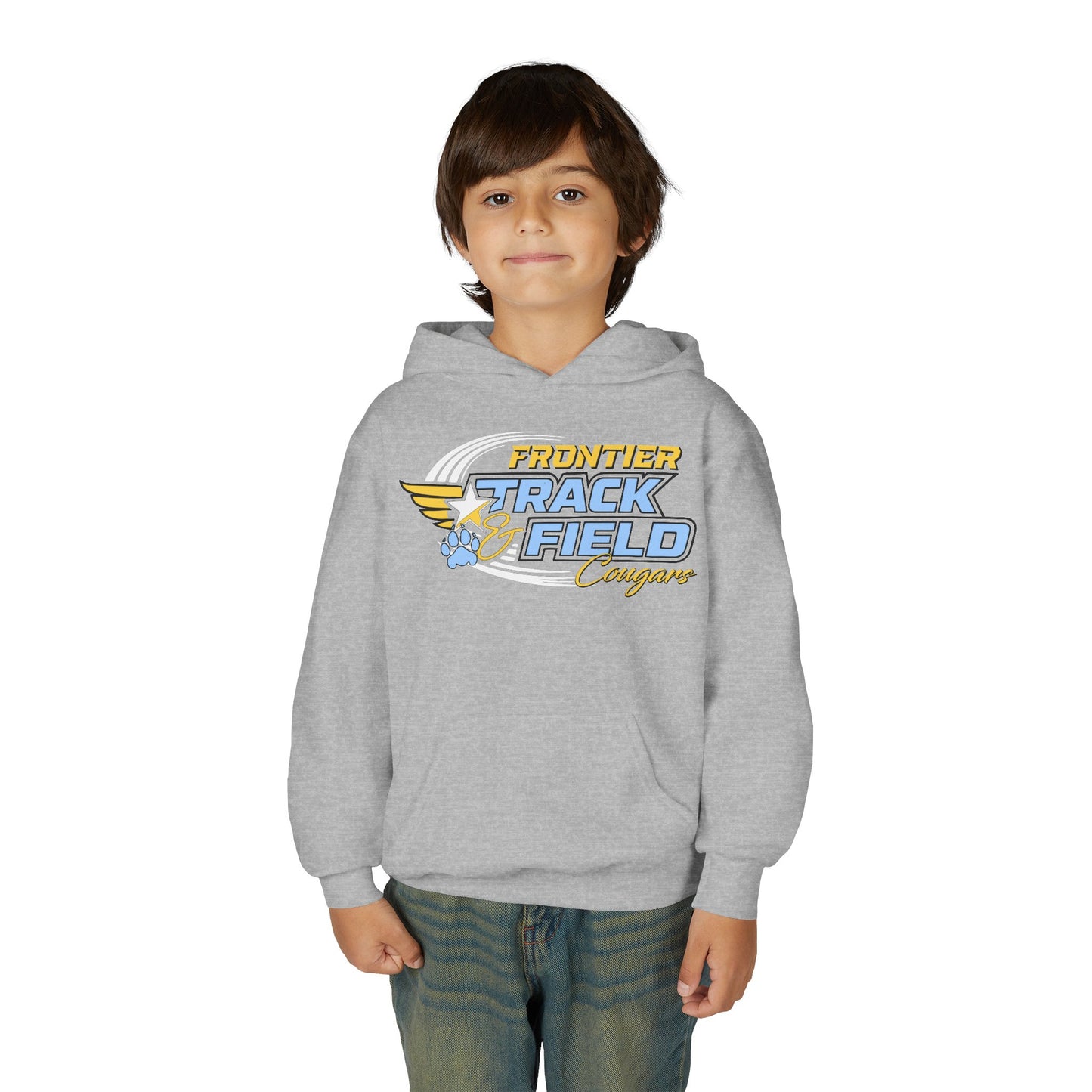 Frontier Cougars Youth Track & Field Hoodie