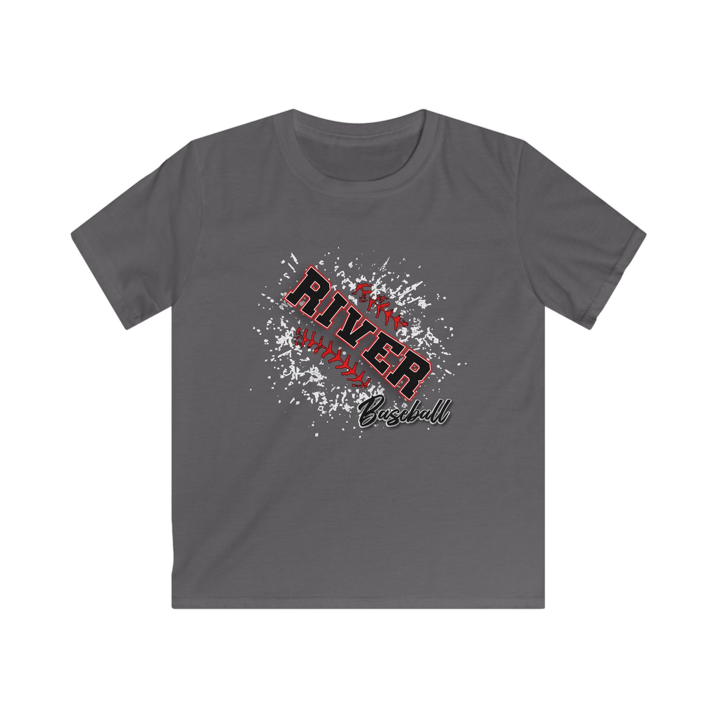 River Baseball 1 Youth T-Shirt