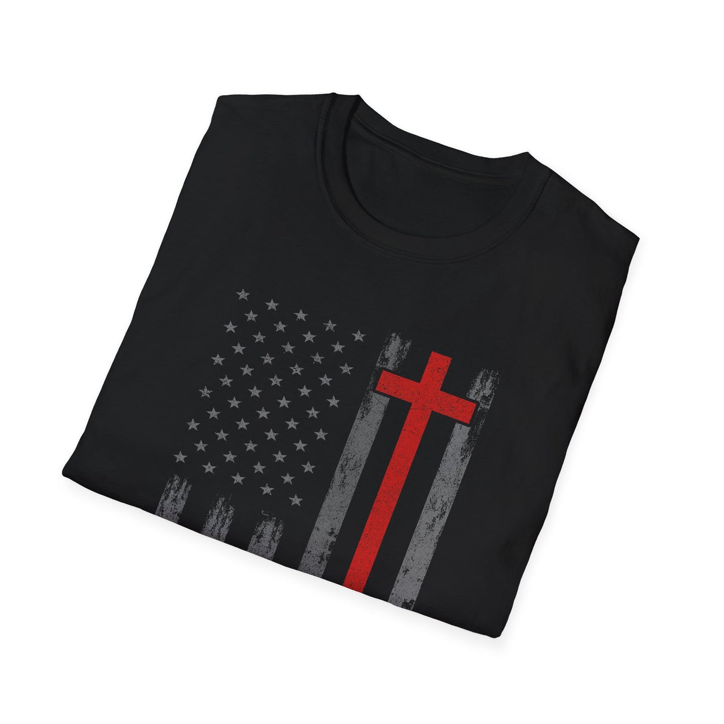 Faith Over Fear American Flag 5 T-Shirt