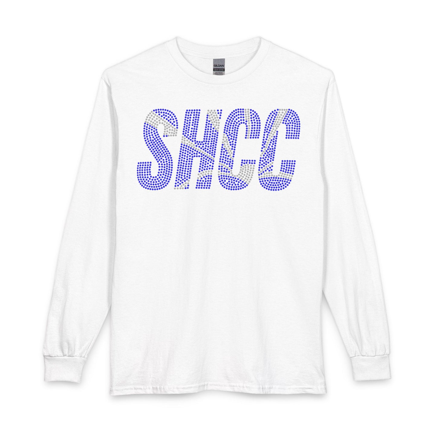 SHCC Logo - RHINESTONE- Long Sleeve T-Shirt