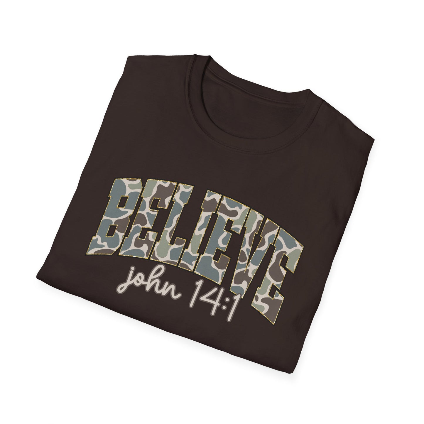 BELIEVE Camo T-Shirt