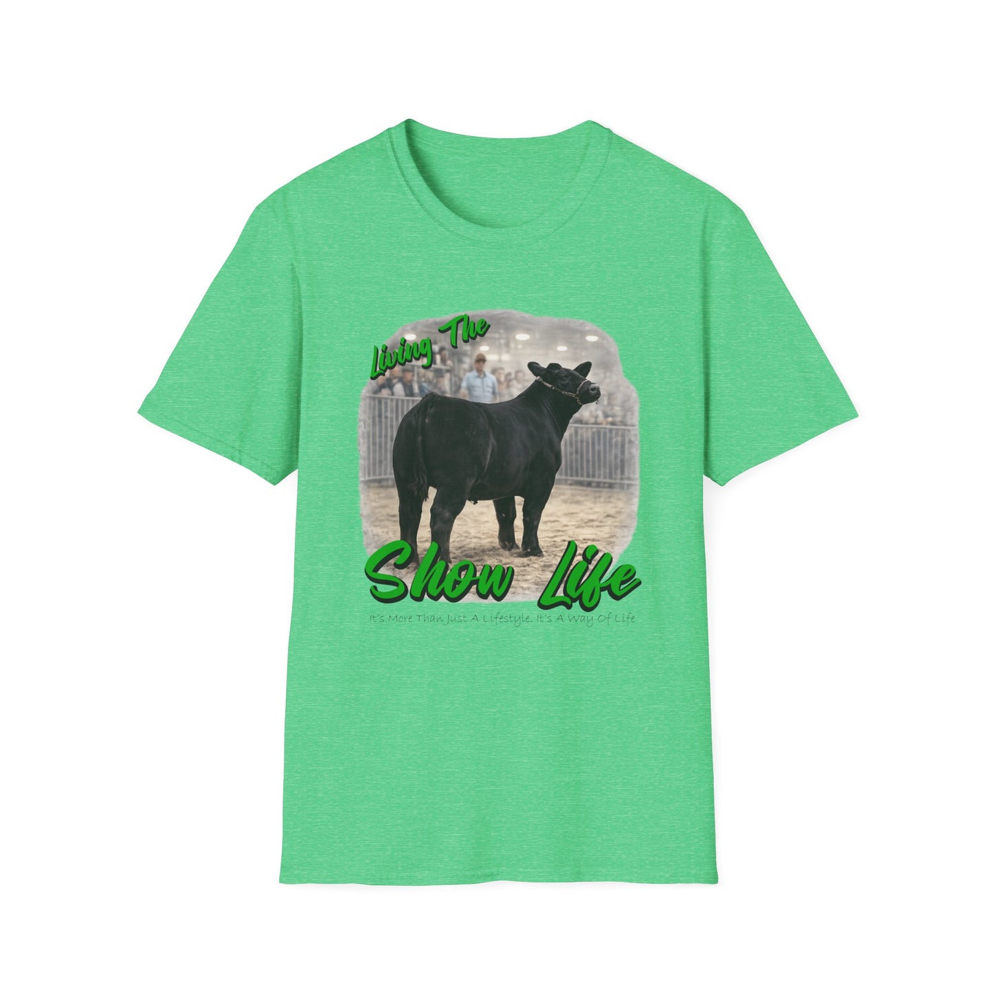 Living the Show Life - Cattle - Unisex T-Shirt