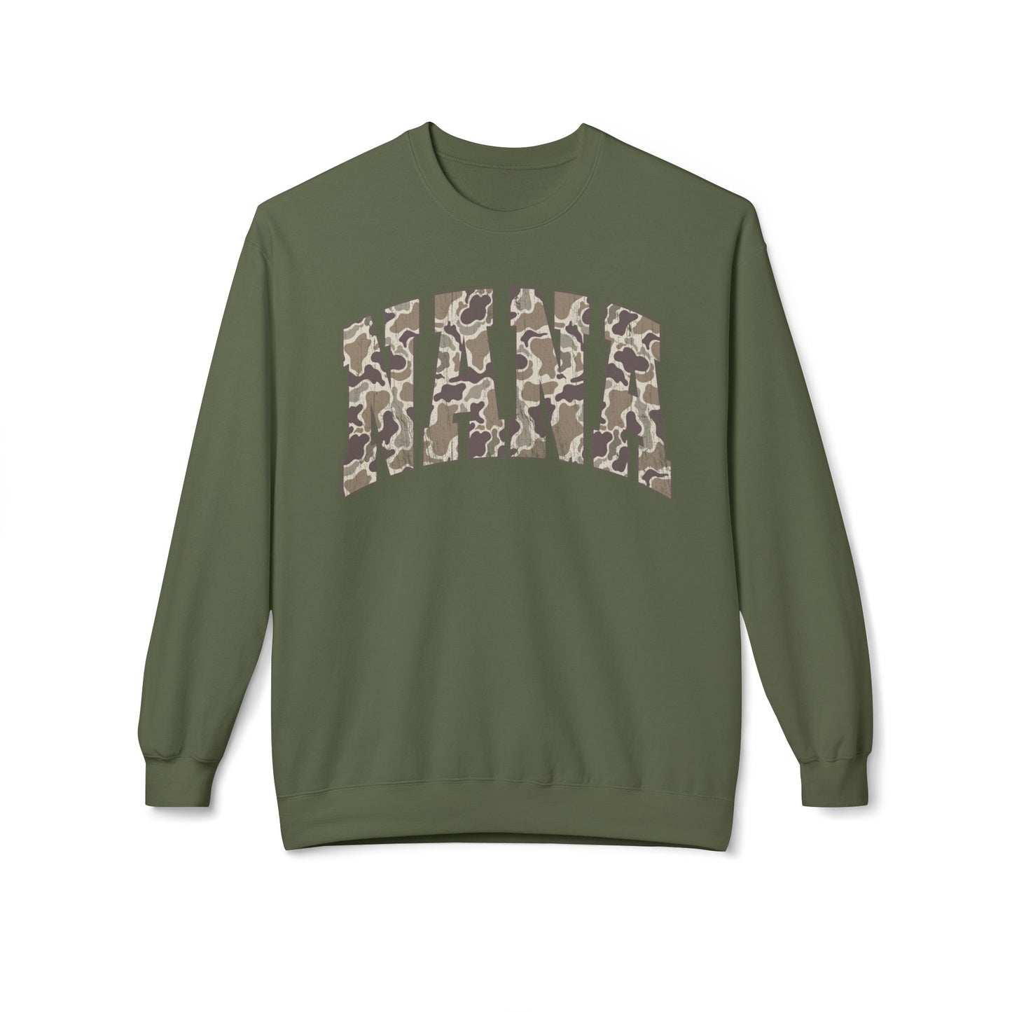 Nana Camo2 Crewneck Sweatshirt