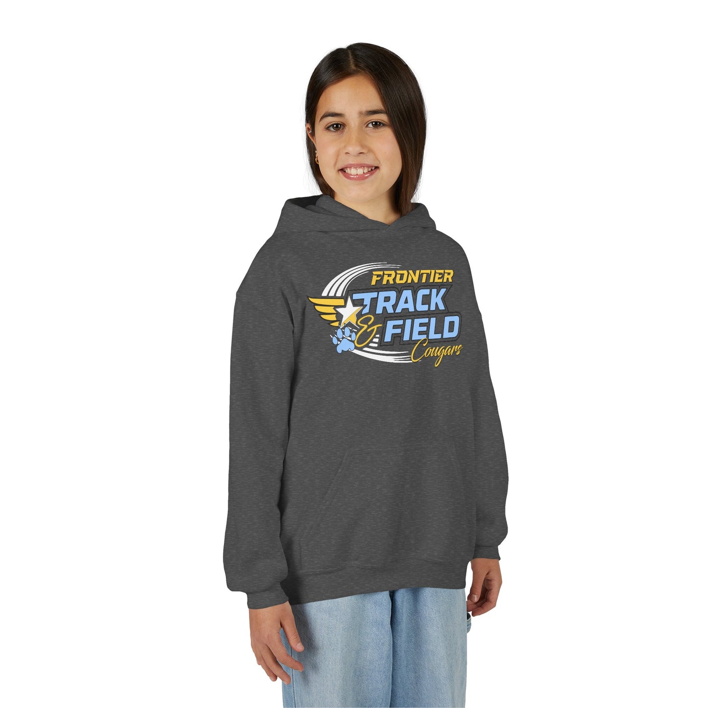 Frontier Cougars Youth Track & Field Hoodie